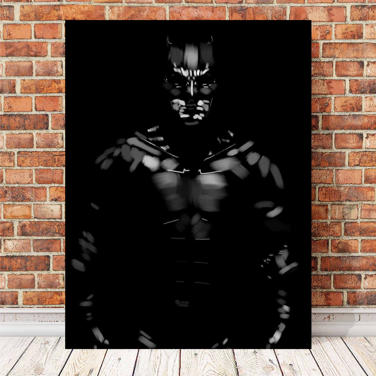 Stunning Batfleck Wall Art by Andy Brackpool
