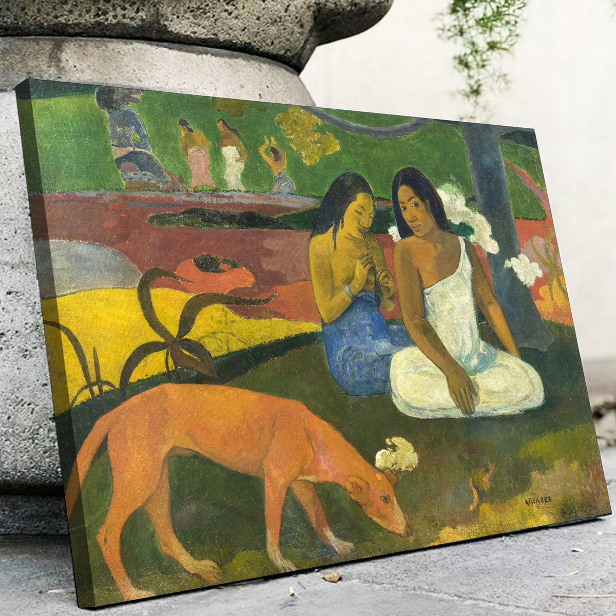 Exquisite Arearea Wall Art by Paul Gauguin