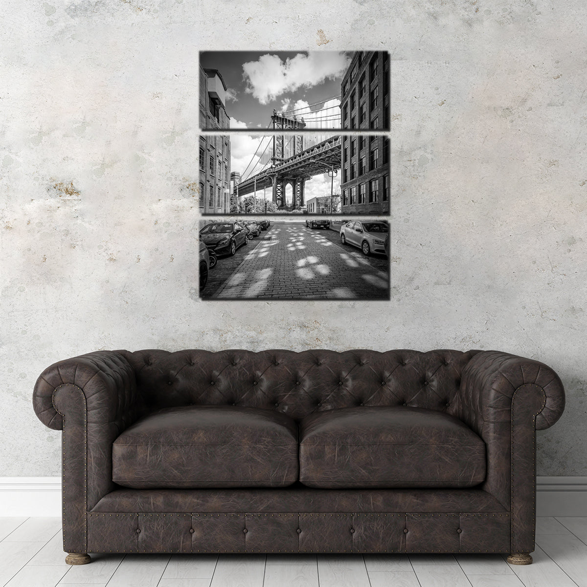 Stunning New York City Manhattan Bridge Wall Art by Melanie Viola