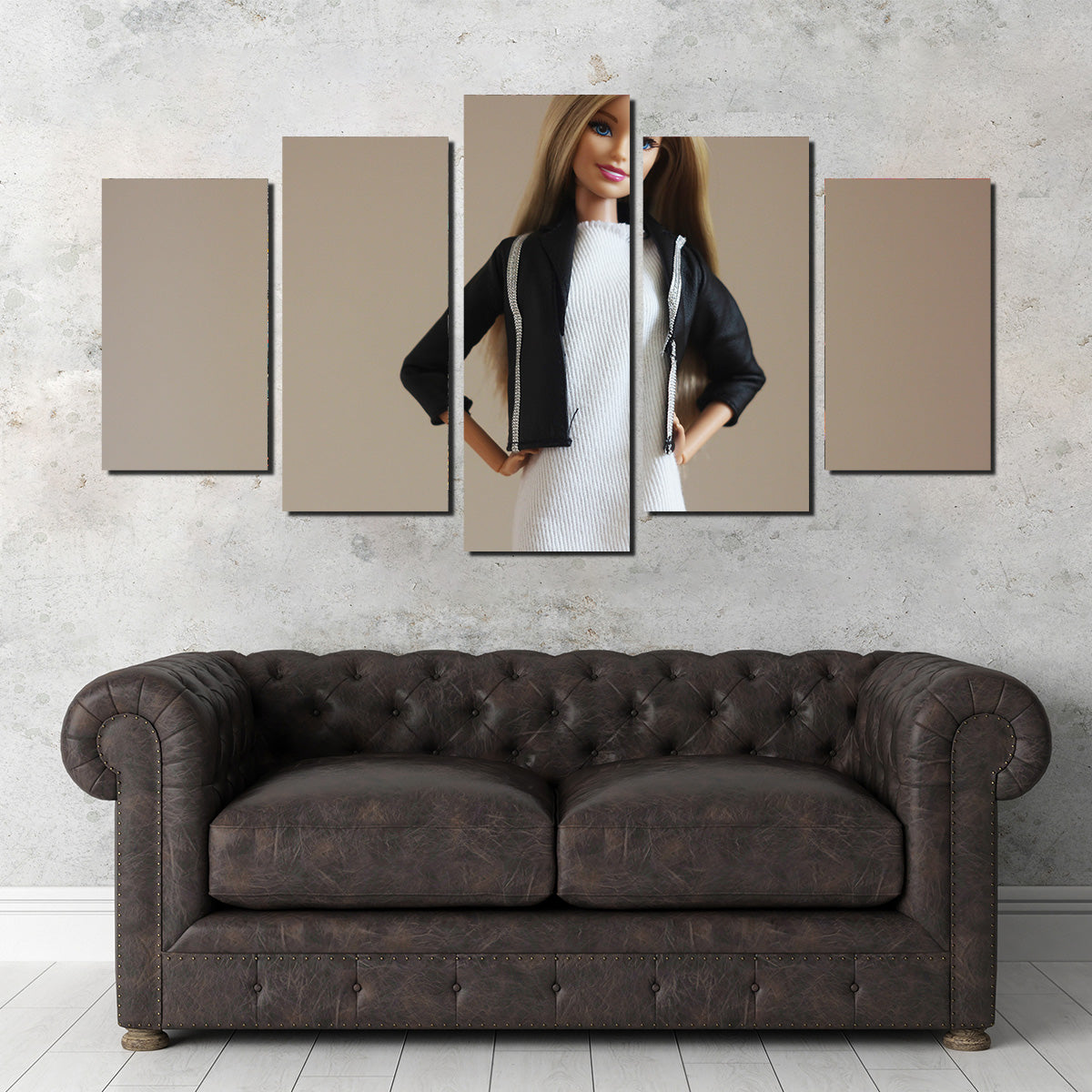 Barbie Casual - Premium Handmade Canvas Prints