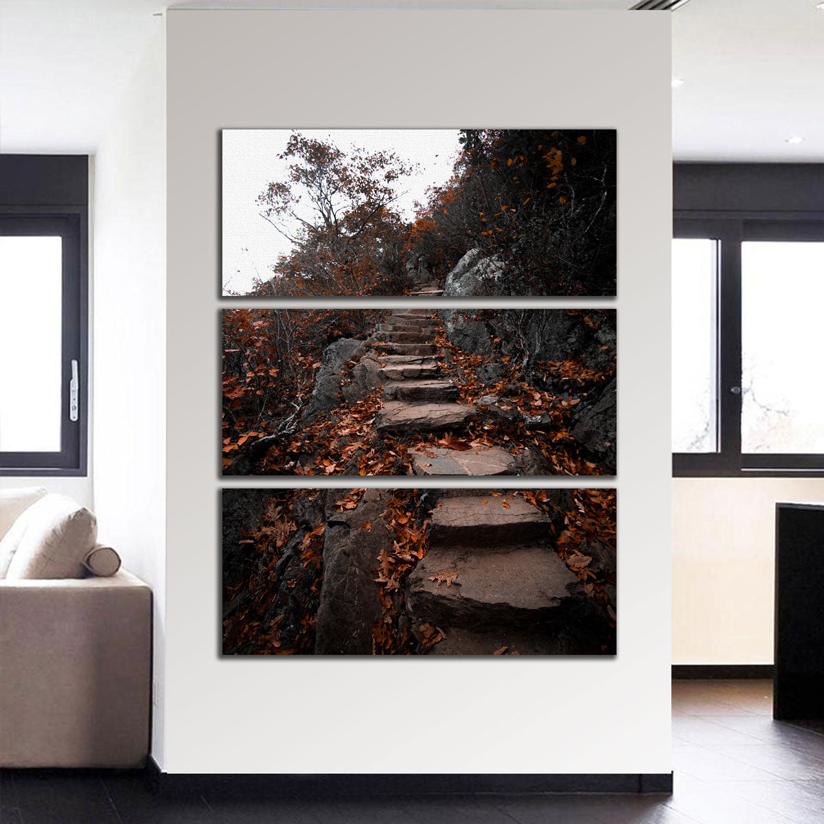Stunning Autumn Path Wall Art by Lucas Moore