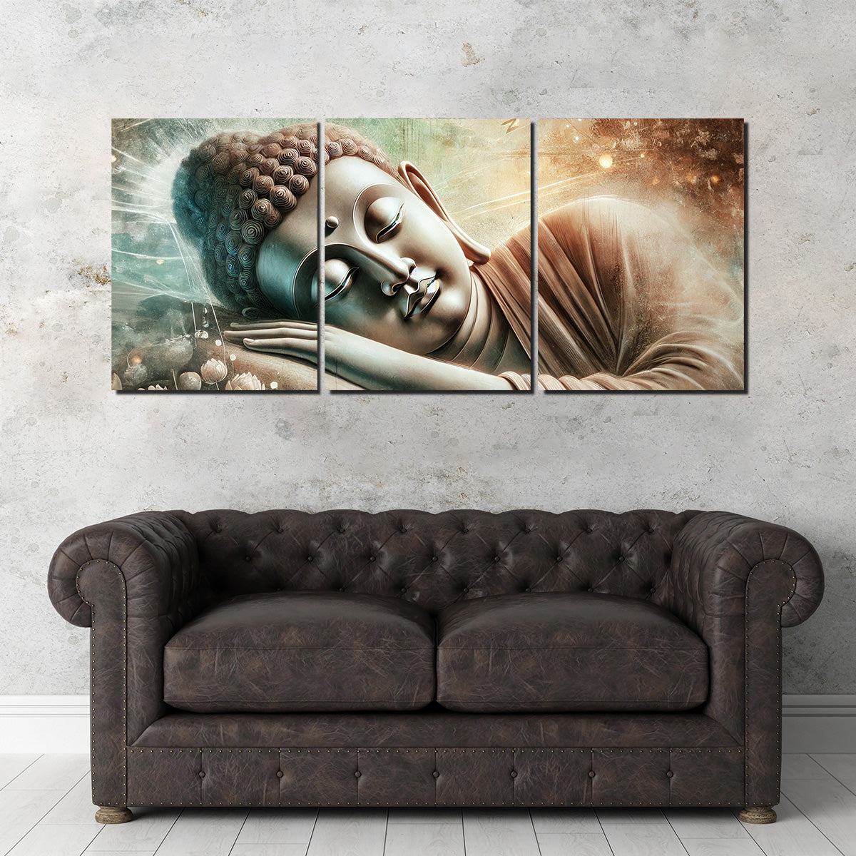 Exquisite Sleeping Buddha Wall Art for Your Home