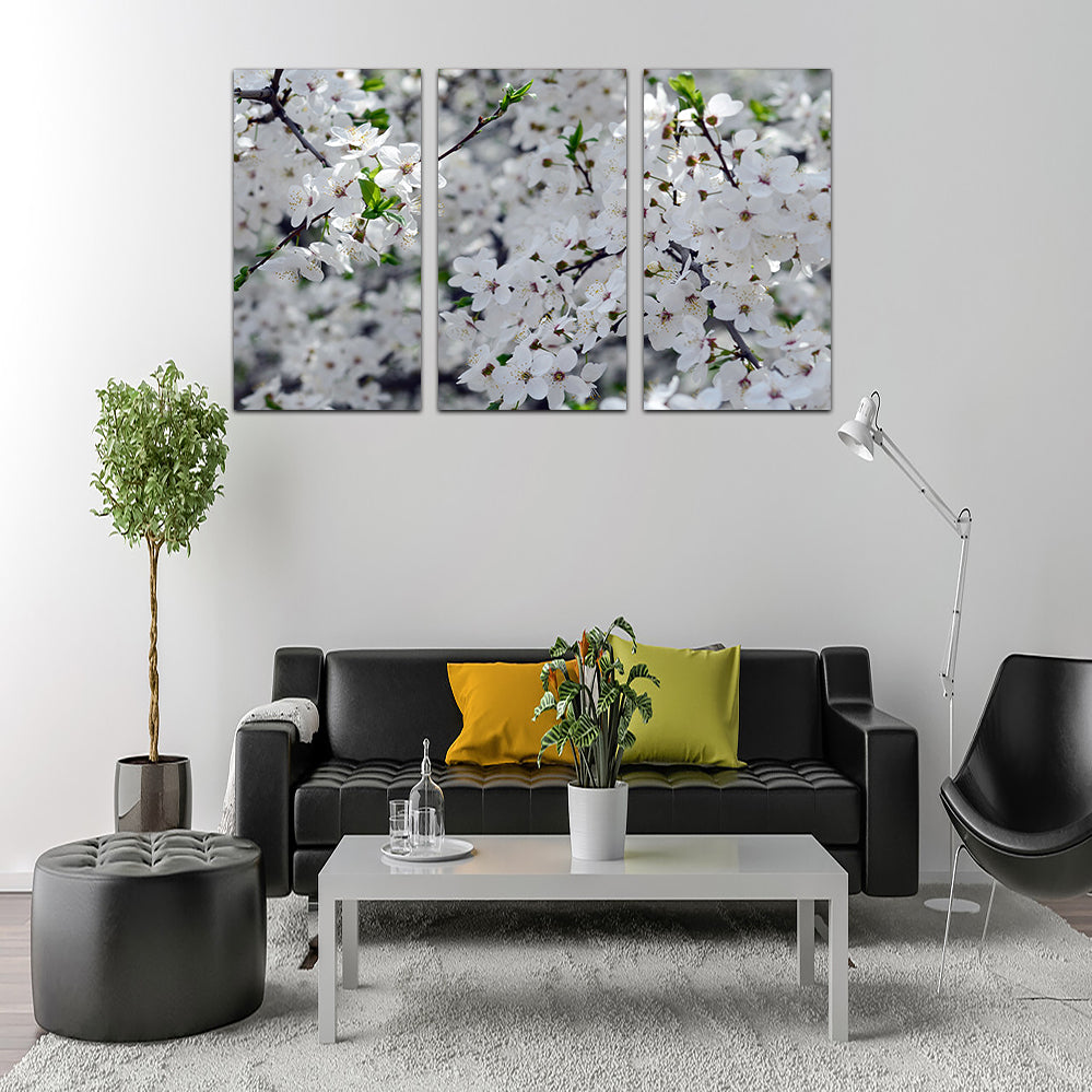 Gorgeous Apple Tree Blossoms Wall Art for Stunning Home Decor