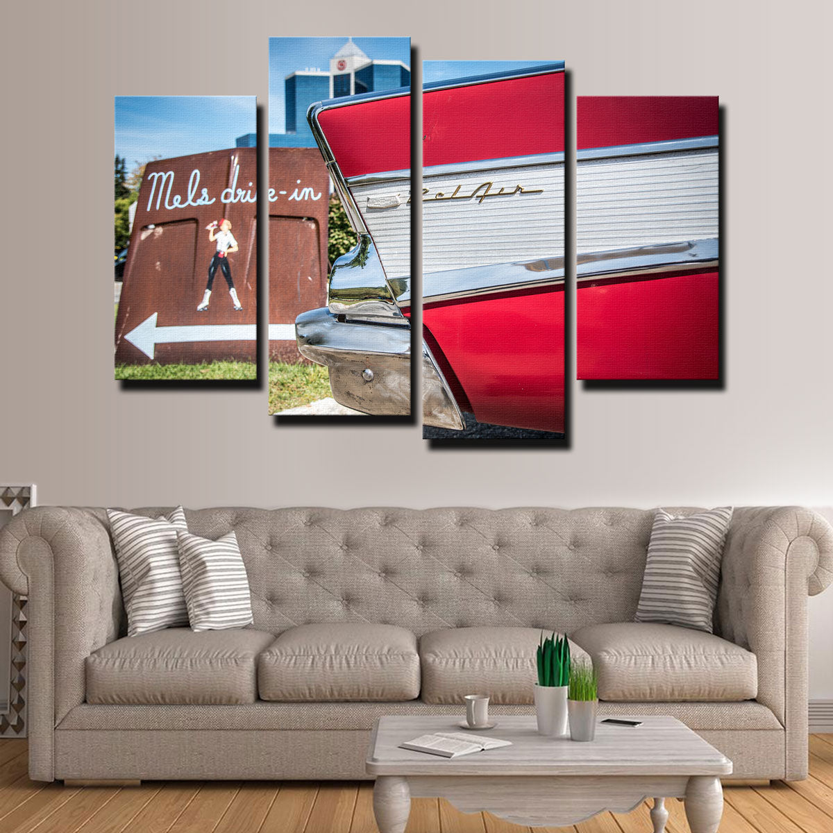 Exquisite Bel Air Wall Art by Dennis Maida