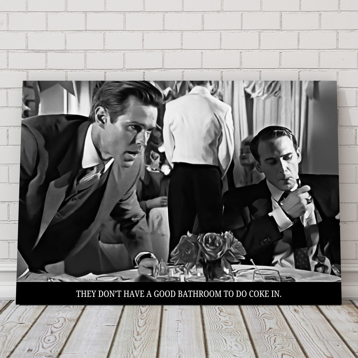 Eye - catching American Psycho Coke Wall Art for Home Decor