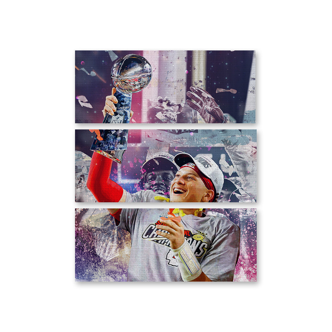 Exclusive Champs - Mahomes Wall Art for Sports Fans