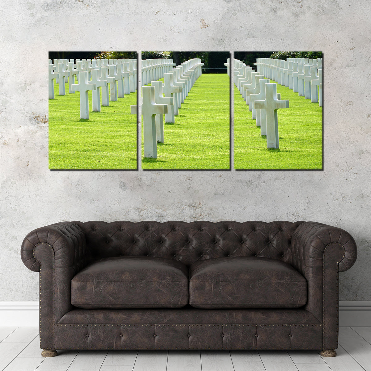 Normandy American Military Cemetery Stunning Wall Art by David Campbell
