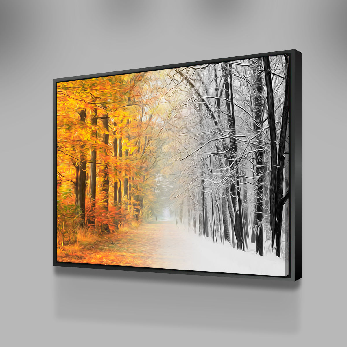 Stunning Autumn - Winter Wall Art by George Sorin