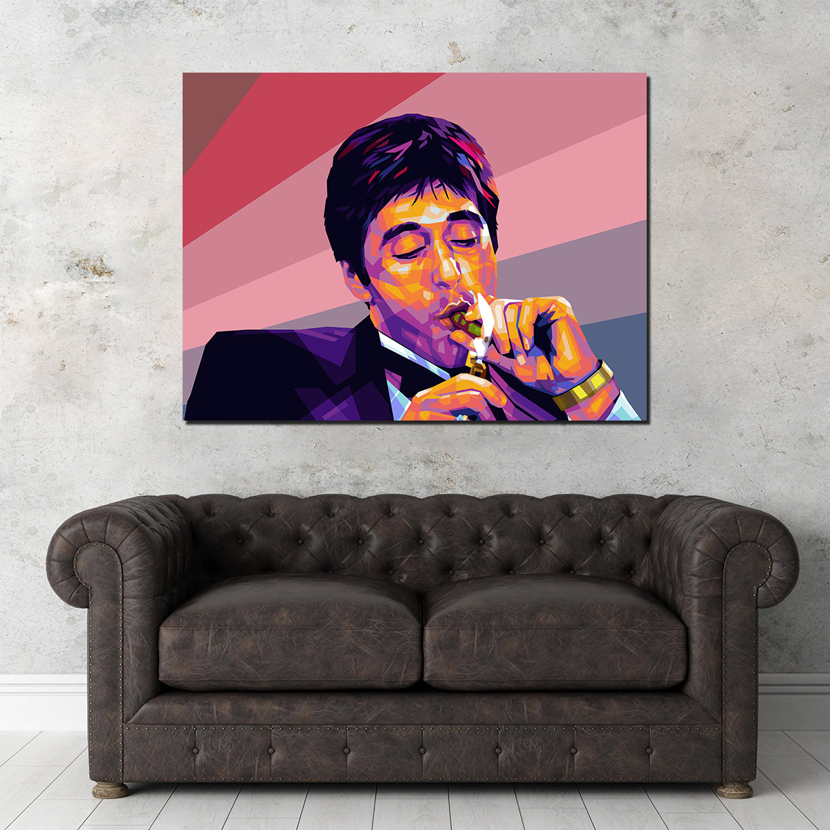 Stunning Montana Cigar Wall Art by Ralph & Laura Design
