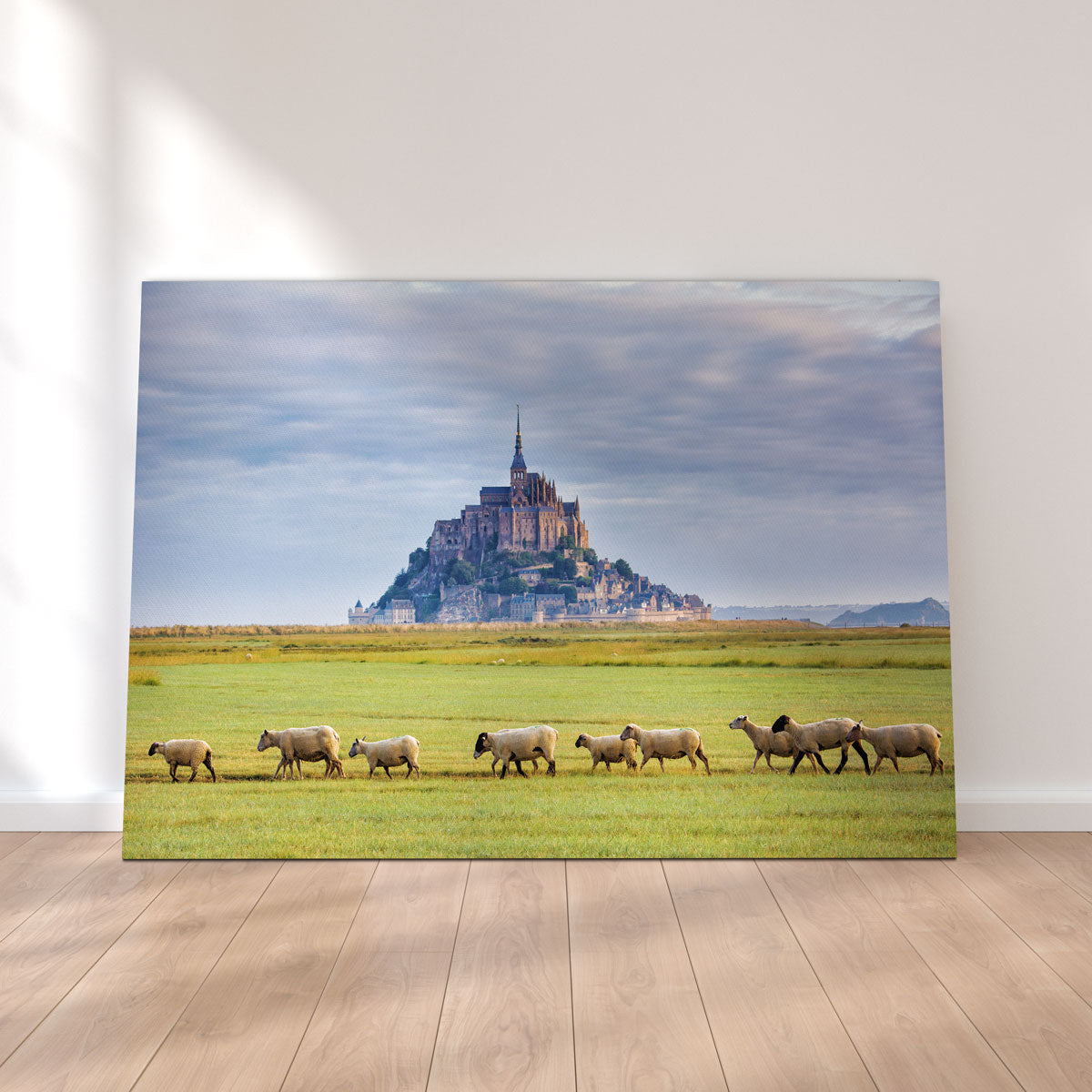 Exquisite Mont Saint Michel Abbey Wall Art for Stunning Home Decor