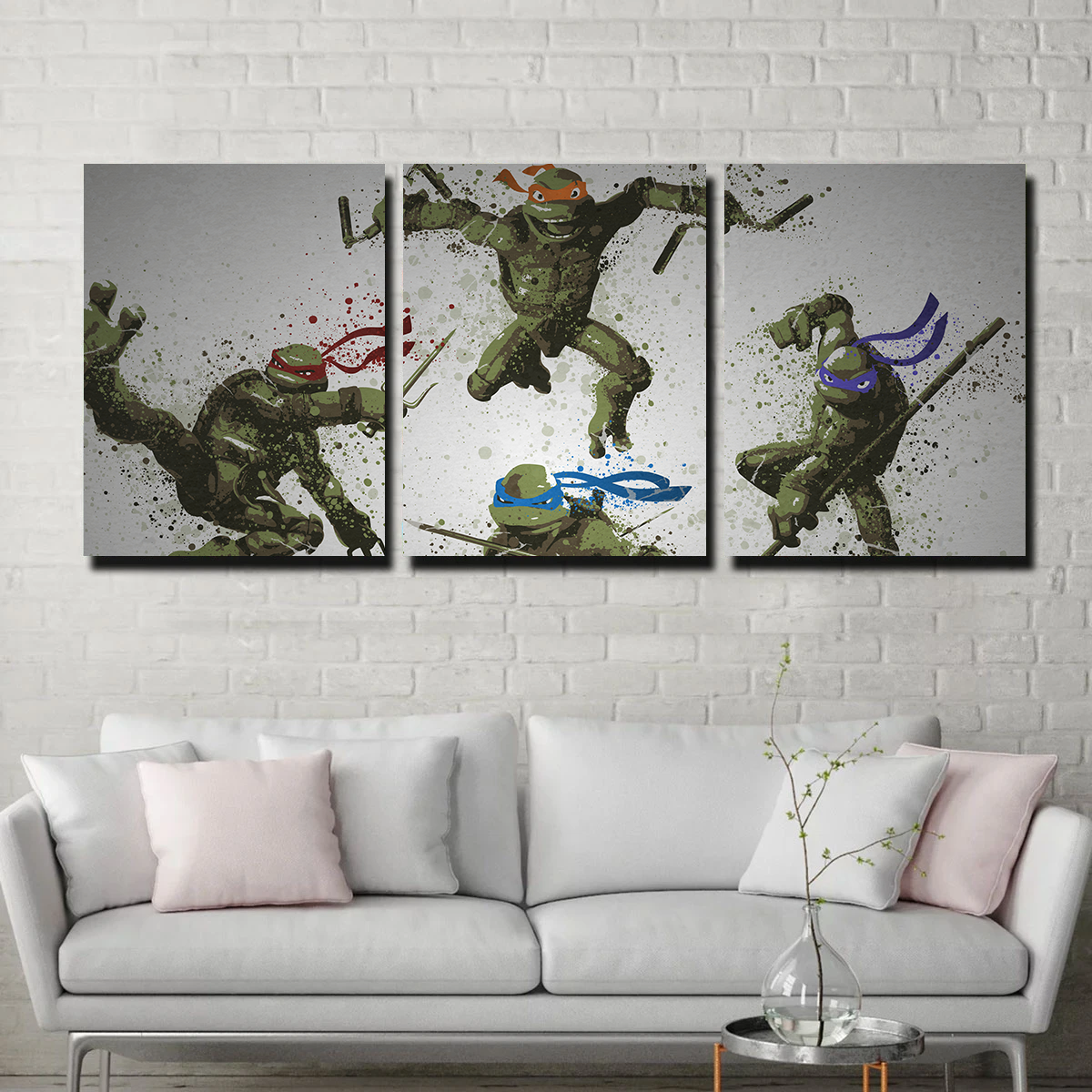 Stunning Heroes In a Half Shell Wall Art for Your Home Decor