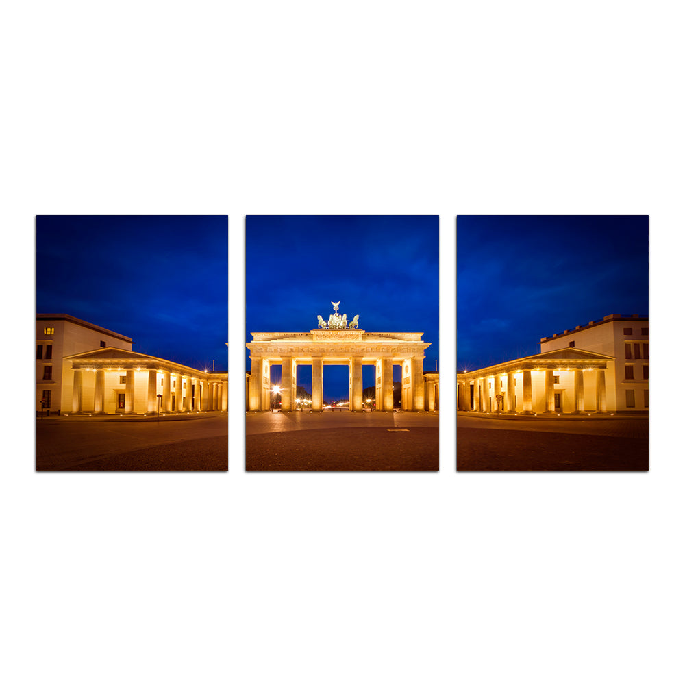 Exquisite Berlin Brandenburg Gate Wall Art by Melanie Viola