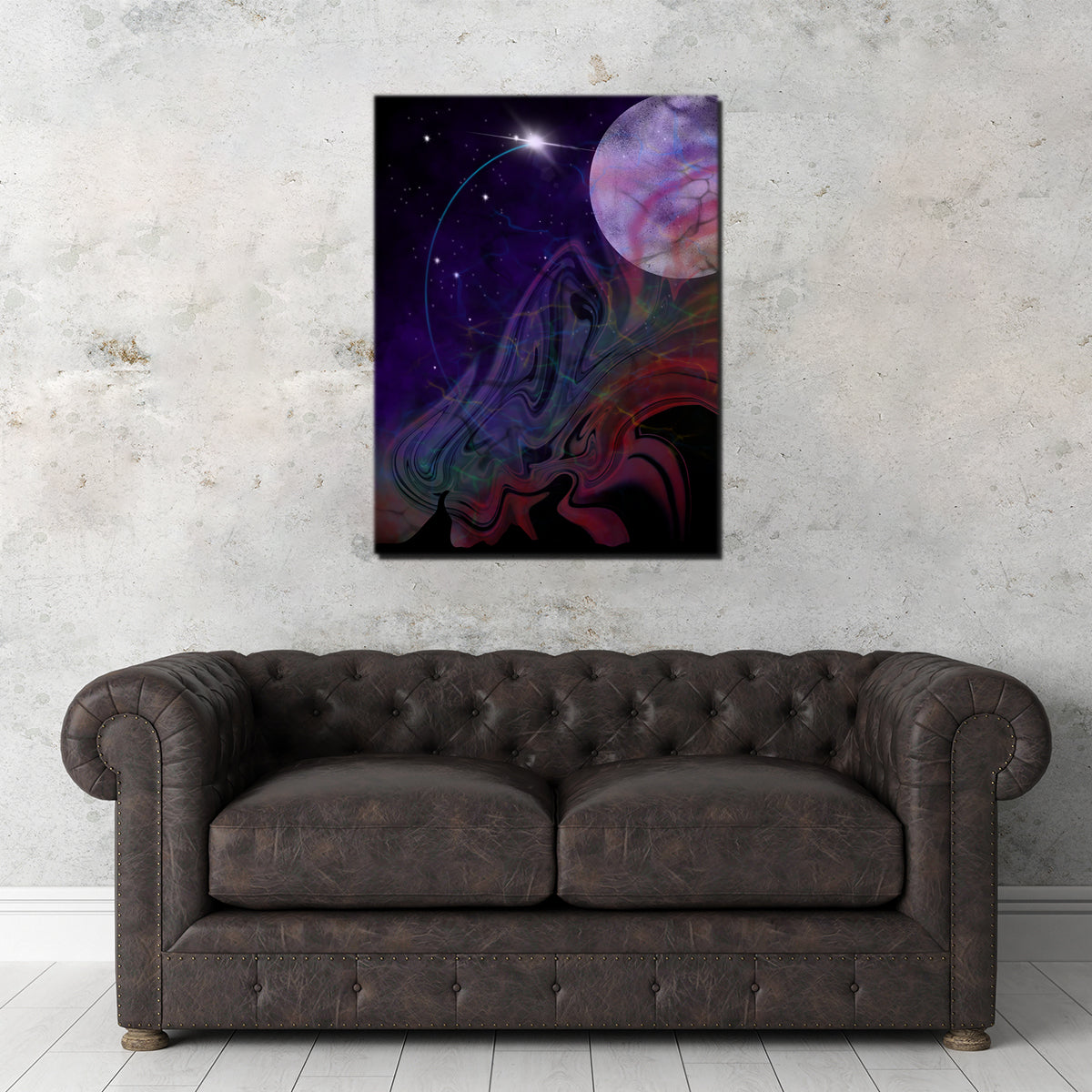Exquisite Nebula Wall Art by JPS Darko Art