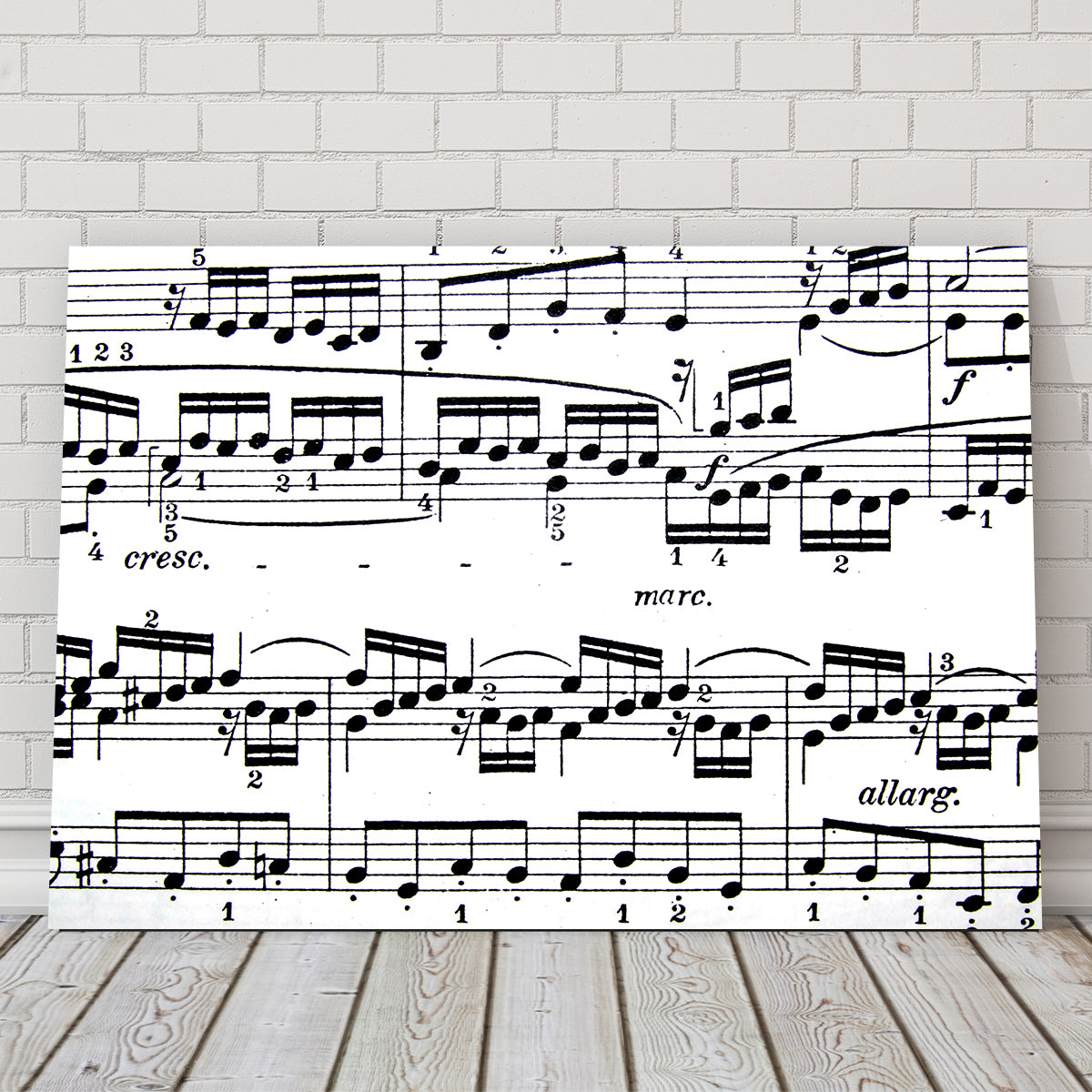 Exquisite Sheet Music Wall Art for Stunning Home Decor