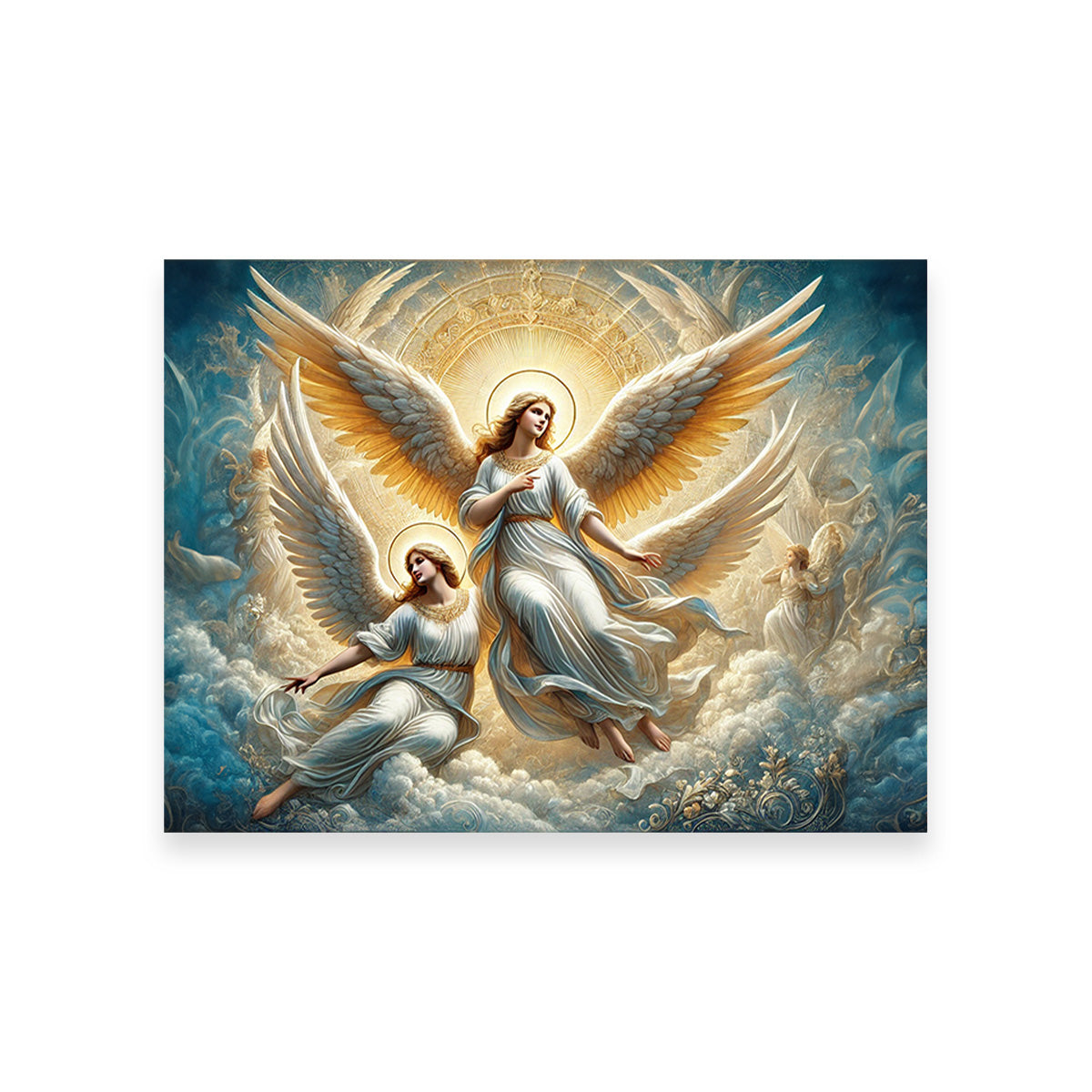 Enchanting Singing Angels Wall Art for Home Decor