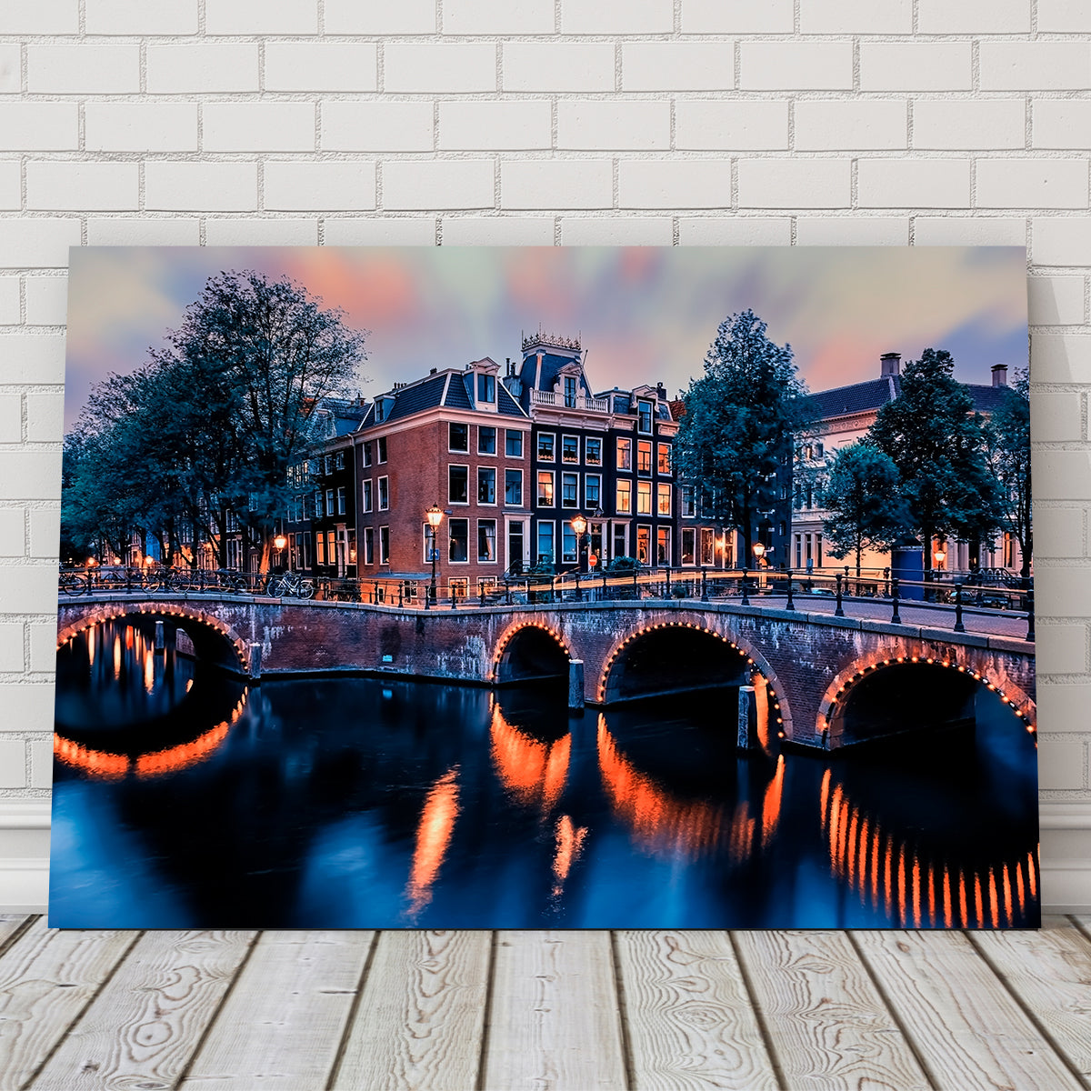 Gorgeous Amsterdam Sunset Wall Art - Ideal Decor for Any Space