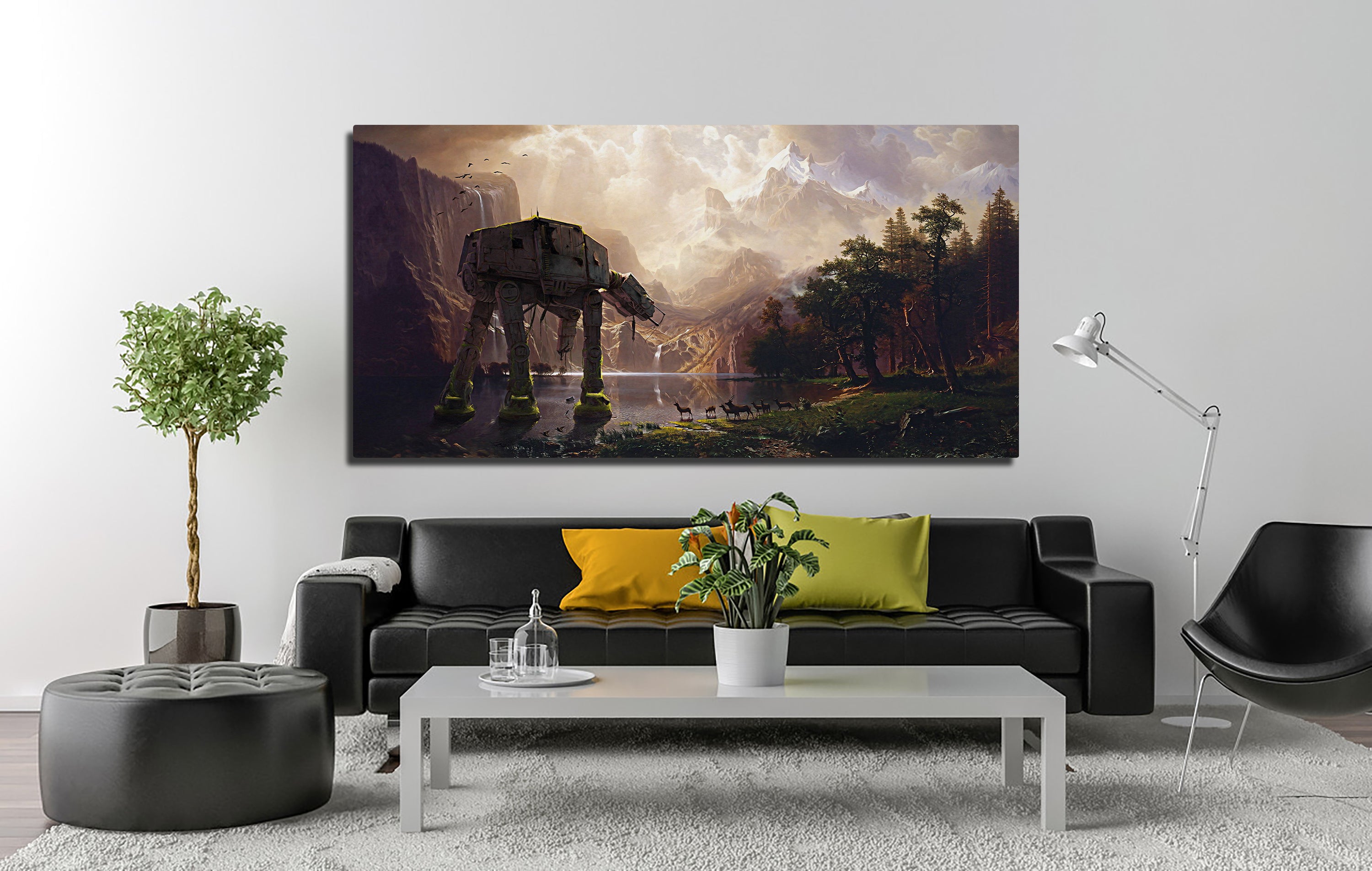 Stunning AT-AT Walker Panoramic Wall Art for Your Home Decor