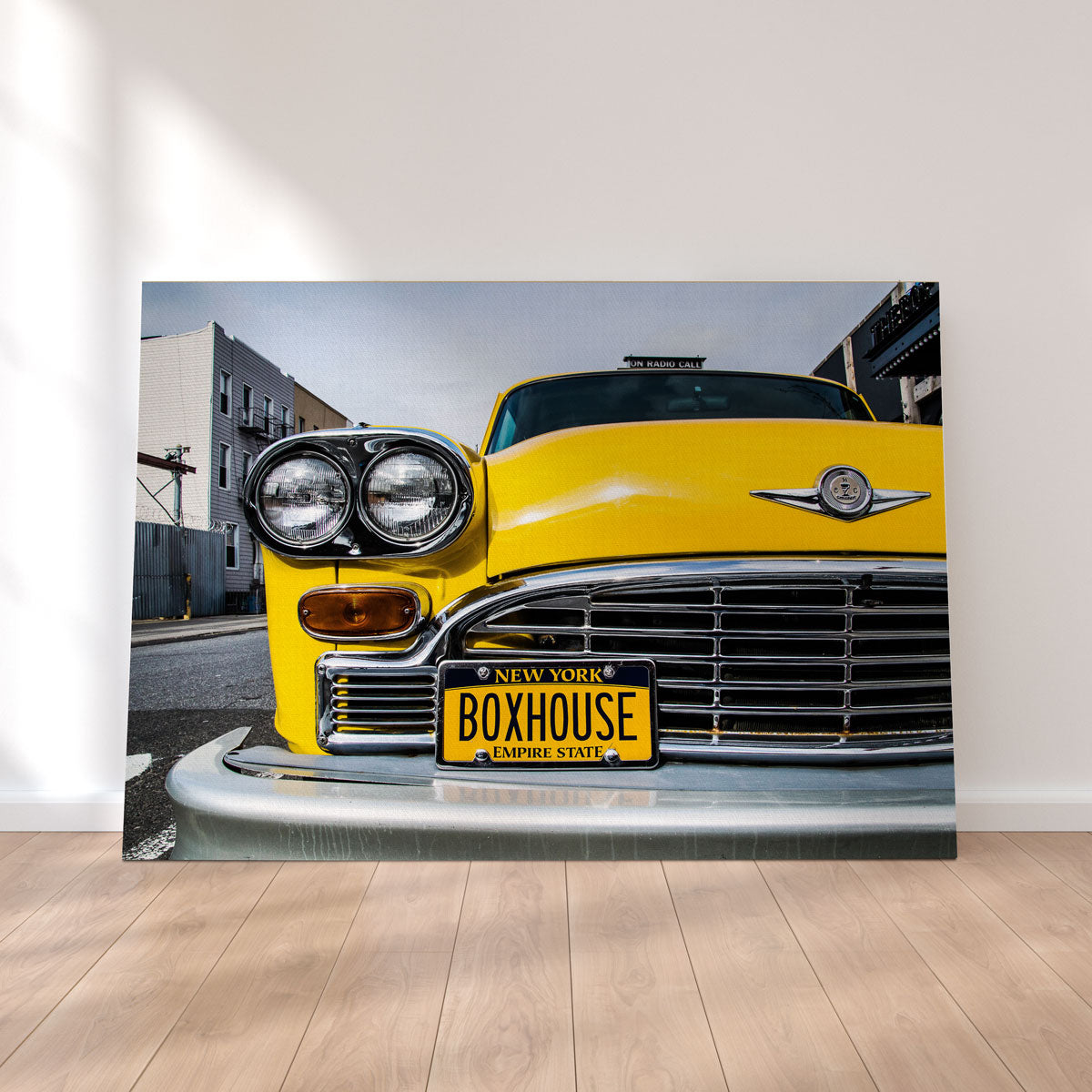 Stunning NY Cab Wall Art by Dennis Maida