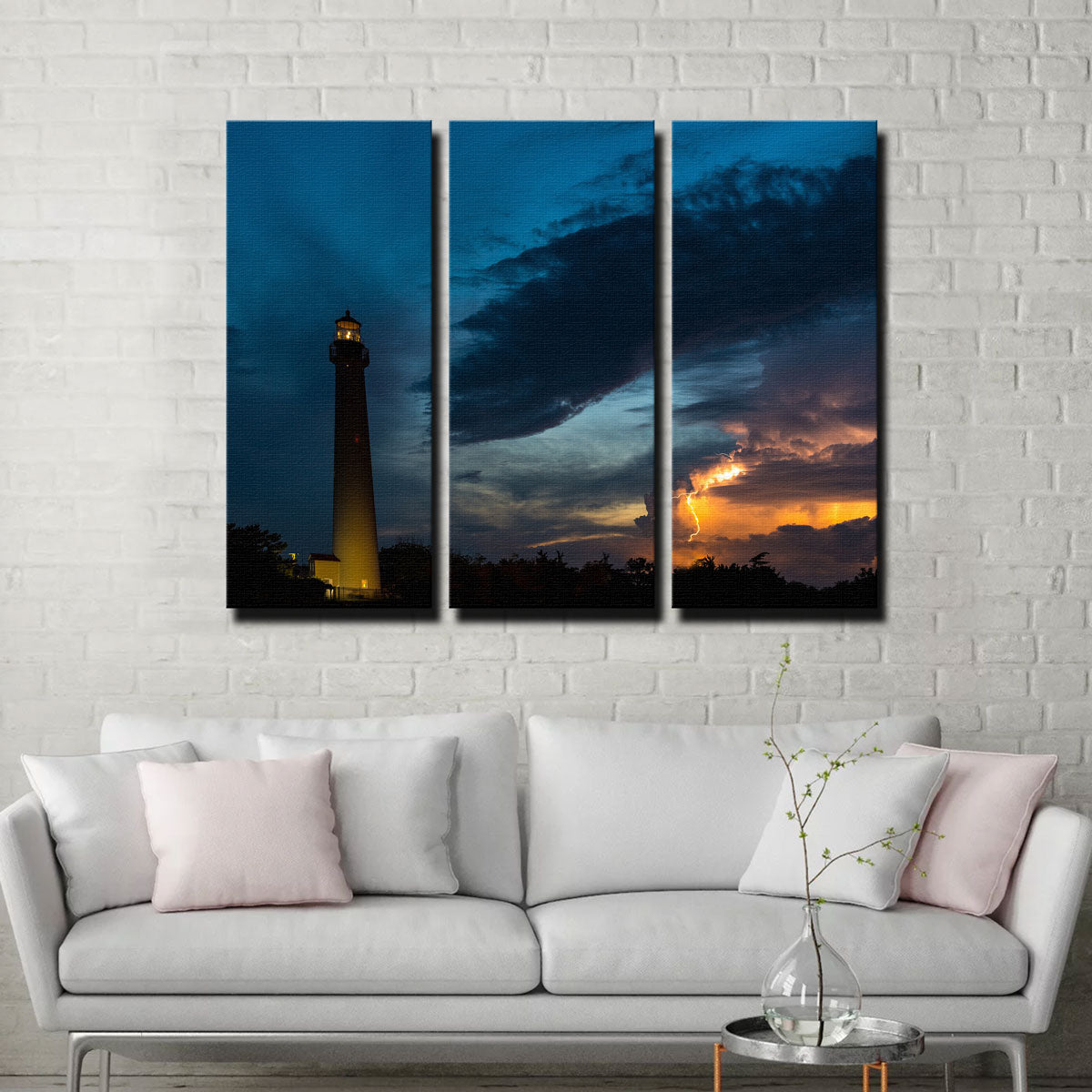 Stunning Cape May Lighthouse Wall Art by Dennis Maida