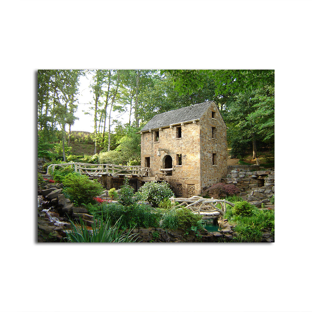 Stunning Old Mill Canvas Wall Art - Museum Quality for Your Home