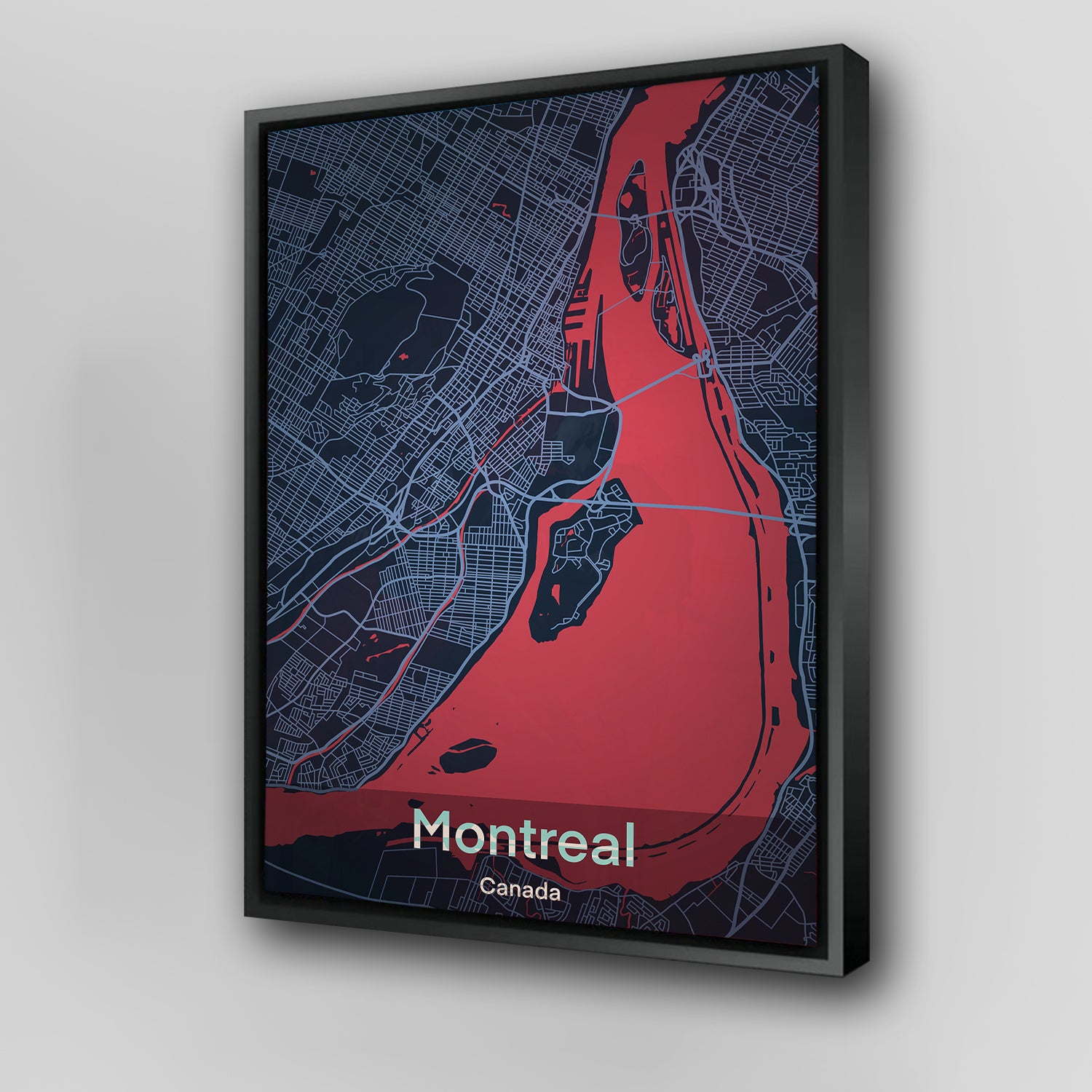 Exquisite Montreal Wall Art by Tovu Yovi
