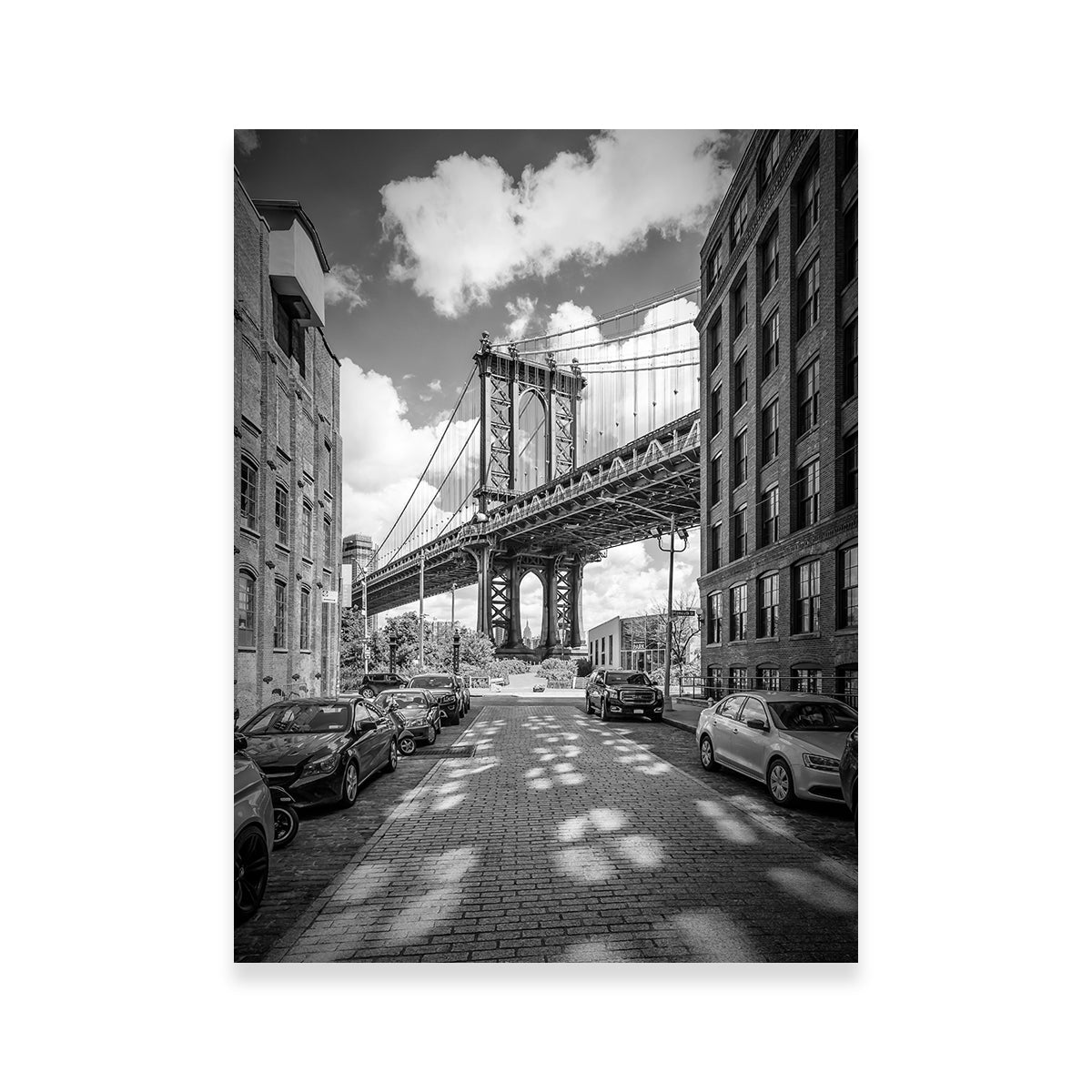 Stunning New York City Manhattan Bridge Wall Art by Melanie Viola