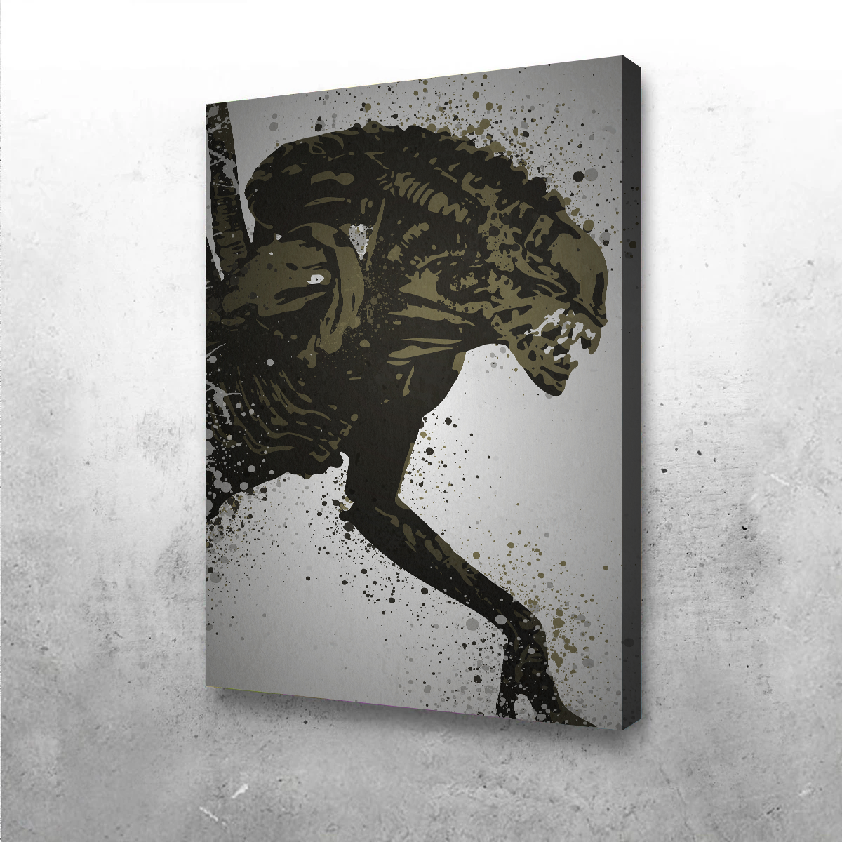 Stunning Alien Xenomorph Wall Art - Ideal for Sci - Fi Fans