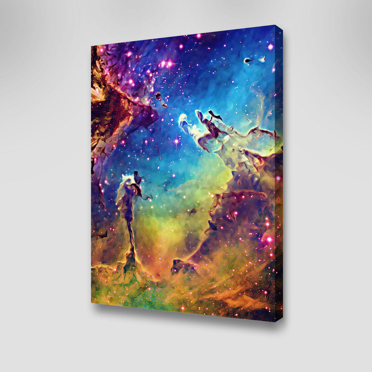 Stunning Pillars Of Creation Vertical Wall Art by Denise Dundon
