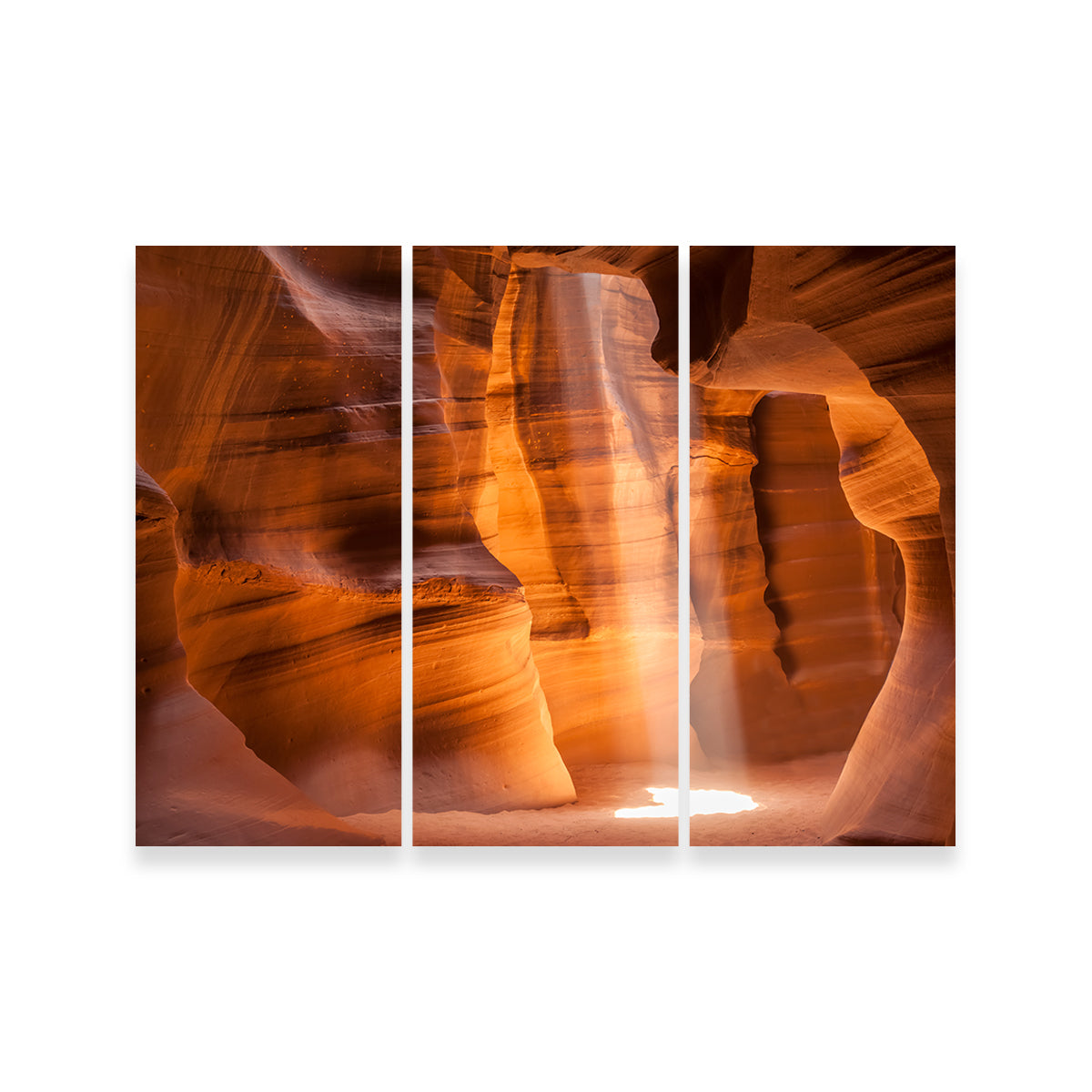 Stunning Antelope Canyon Lightbeam Wall Art by Melanie Viola