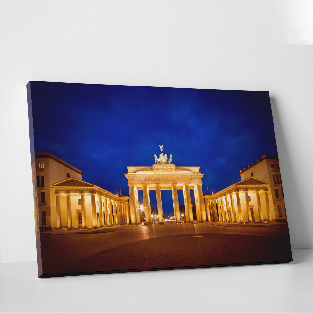 Exquisite Berlin Brandenburg Gate Wall Art by Melanie Viola