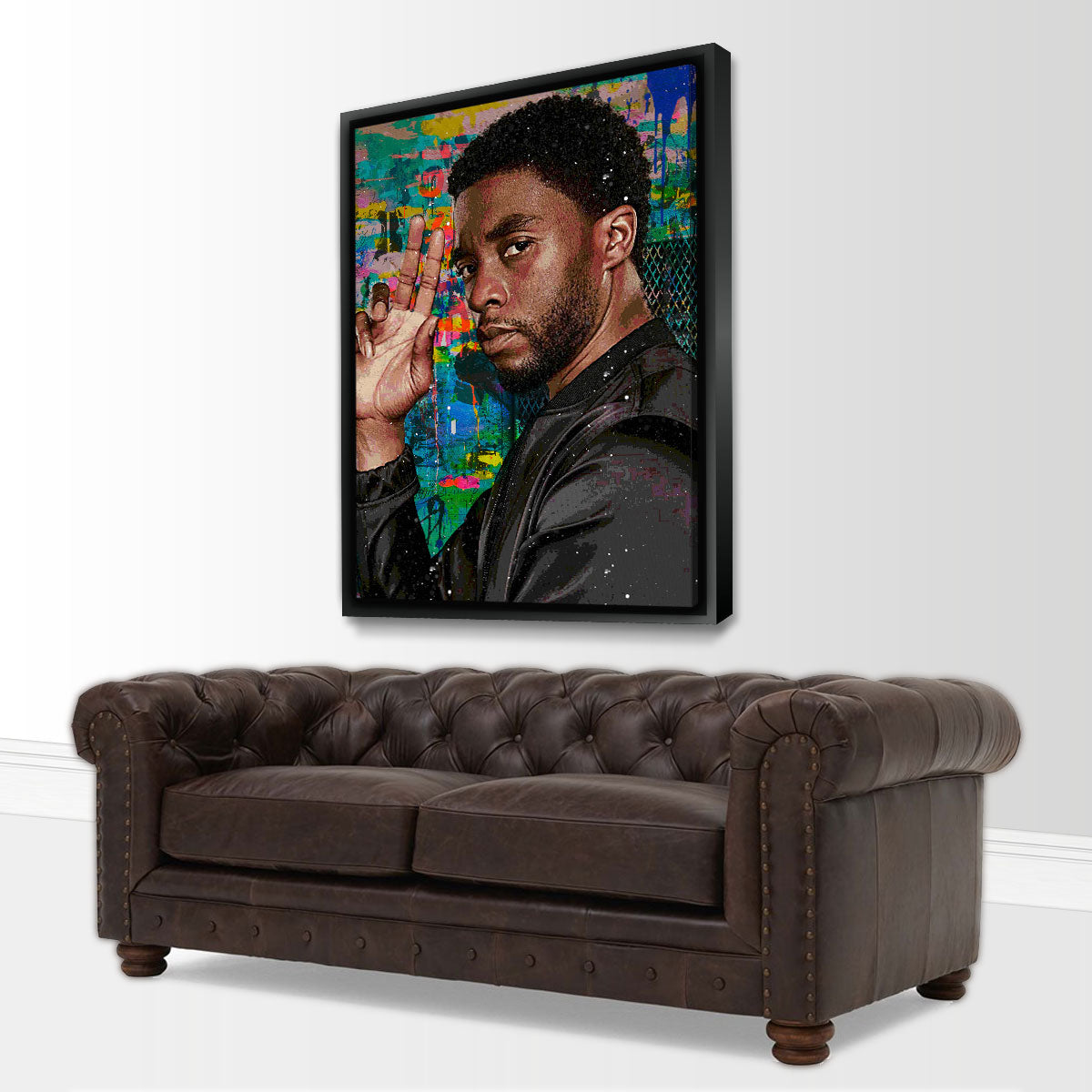 Exclusive Chadwick Boseman 2 Wall Art - Ideal Decor for Fans