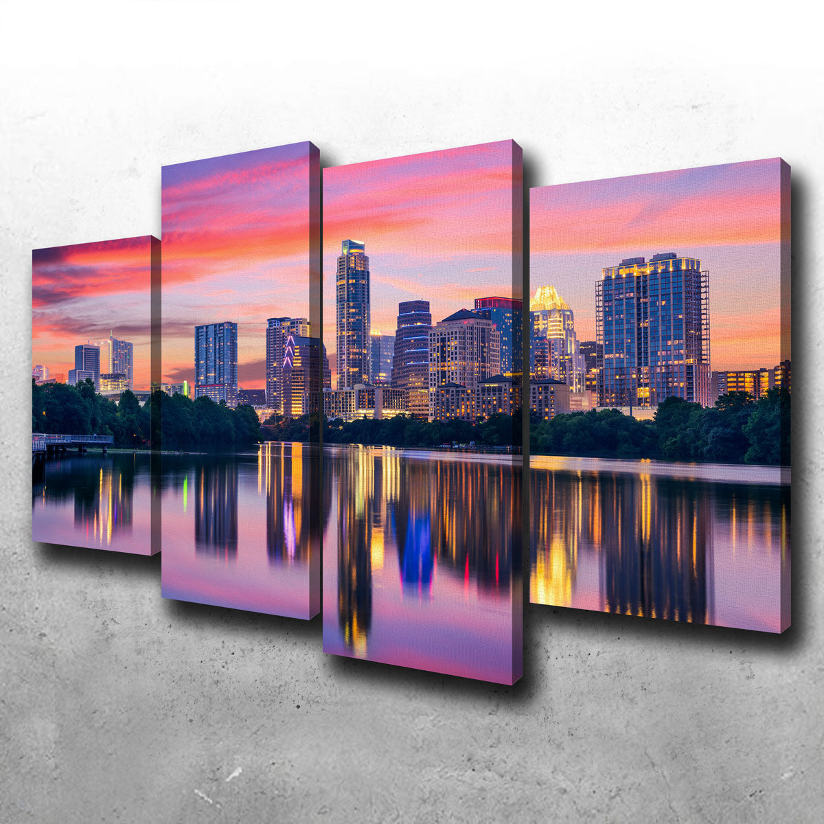 Austin at Night: Stunning Wall Art for Your Home