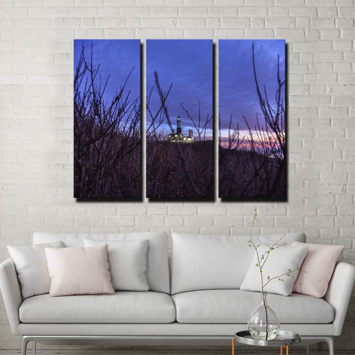 Stunning Montauk Lighthouse Wall Art by Dennis Maida