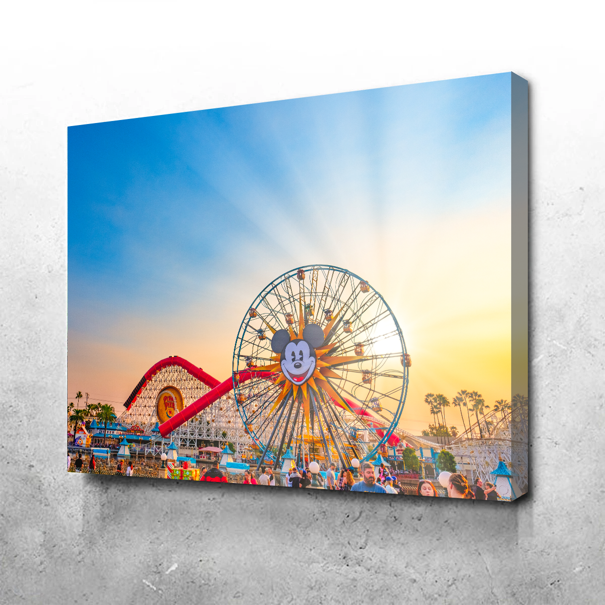 Stunning California Adventure Sunset Wall Art for Your Home Decor