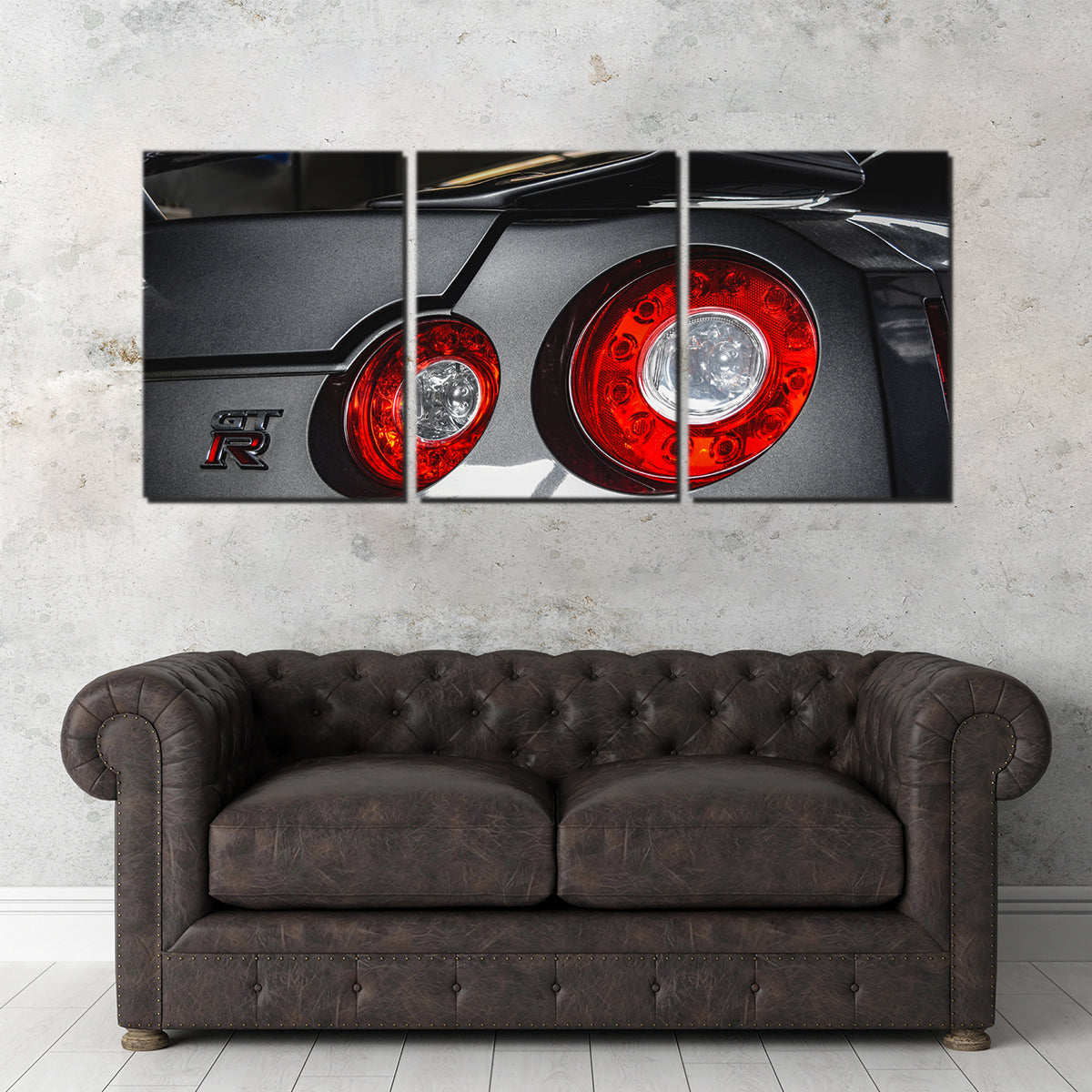 Stunning Nissan GTR Taillight Wall Art by George Sorin