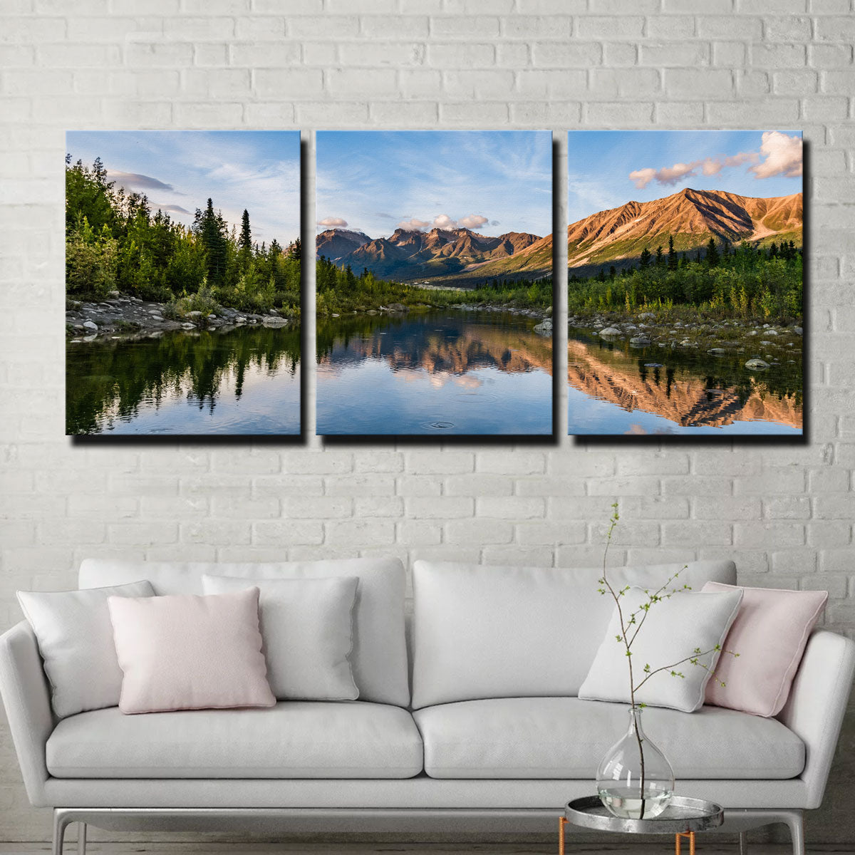 Breathtaking Alaskan Reflections Wall Art by Lucas Moore