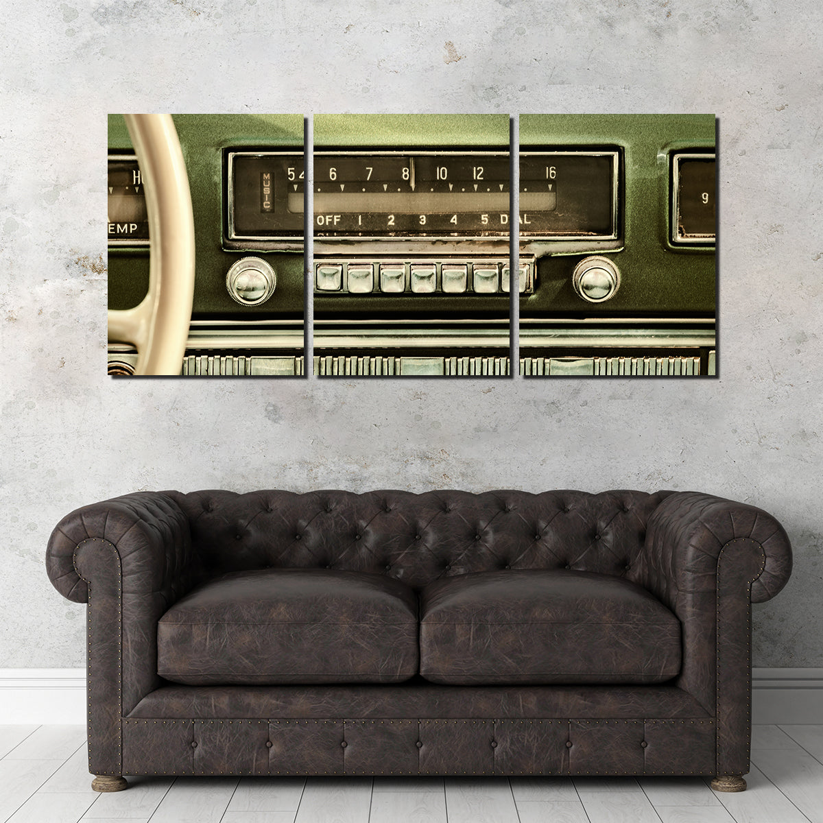Vintage Old Car Radio with Premium Features