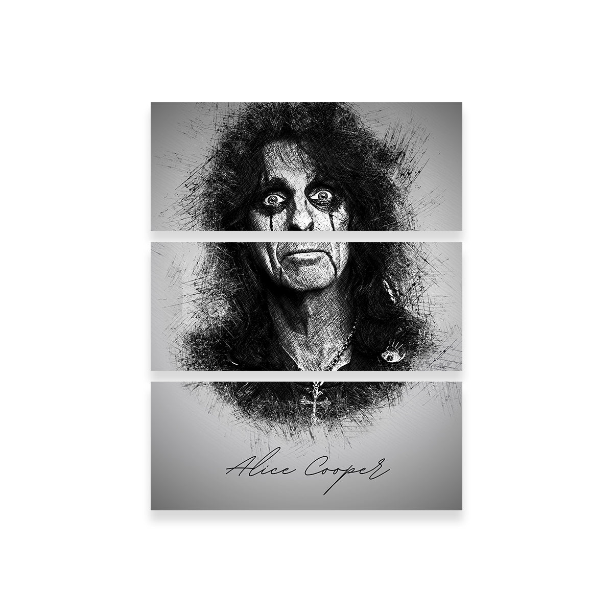 Alice Cooper Stunning Wall Art by Albi Art