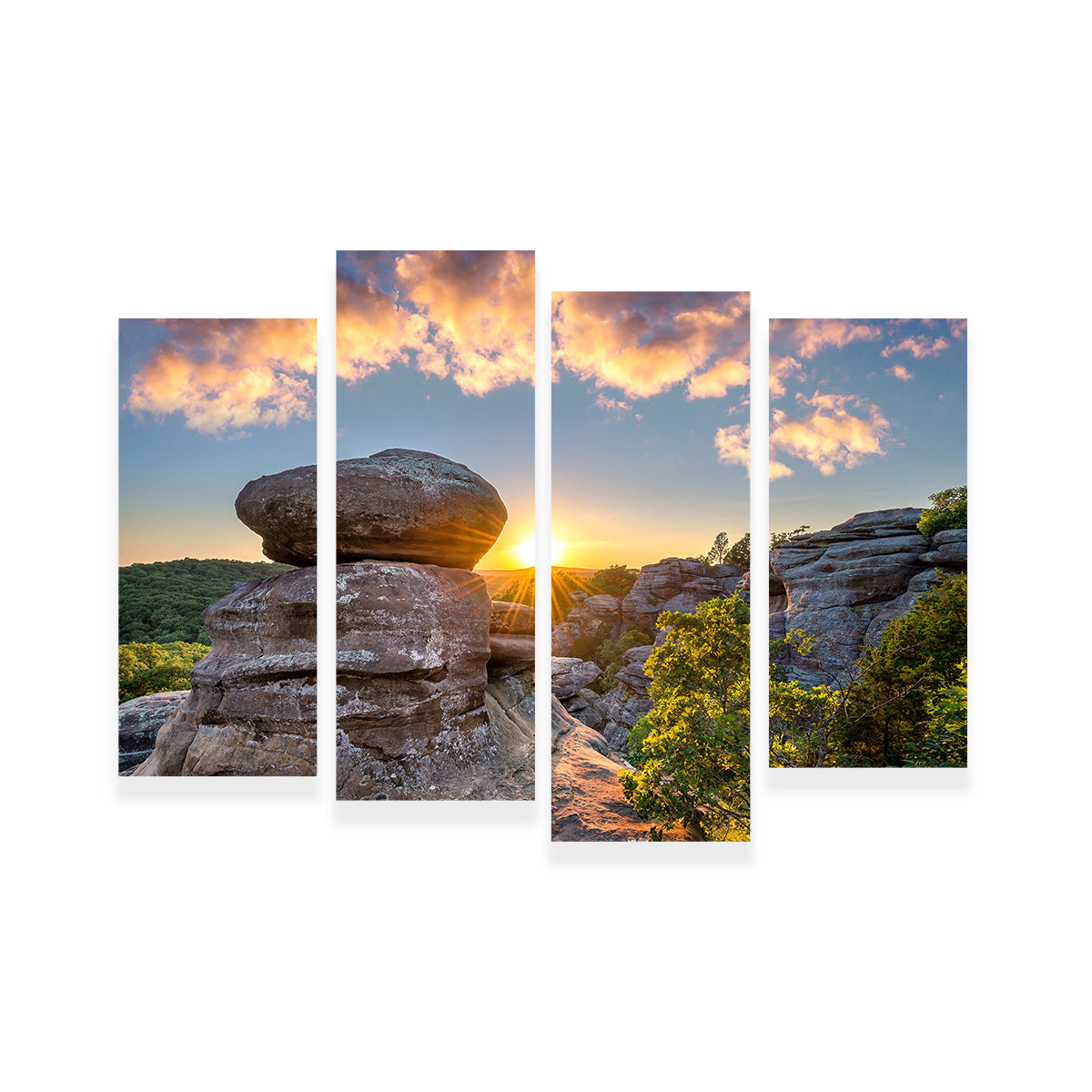 Shawnee National Forest - Garden of the Gods Stunning Wall Art for Your Home Decor