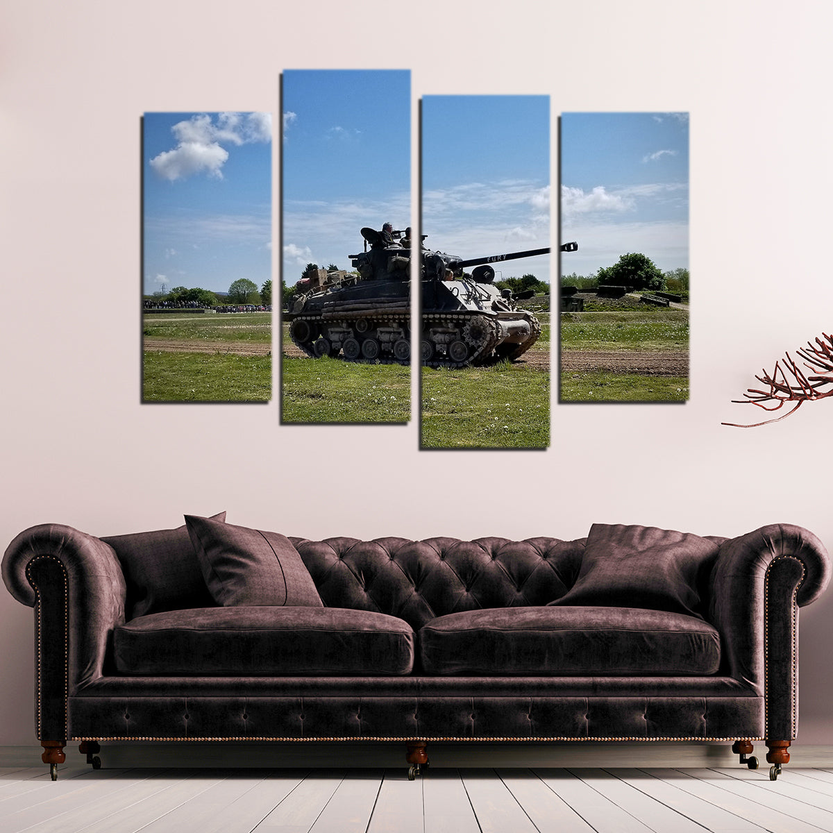 Sherman Fury Stunning Wall Art by David Campbell