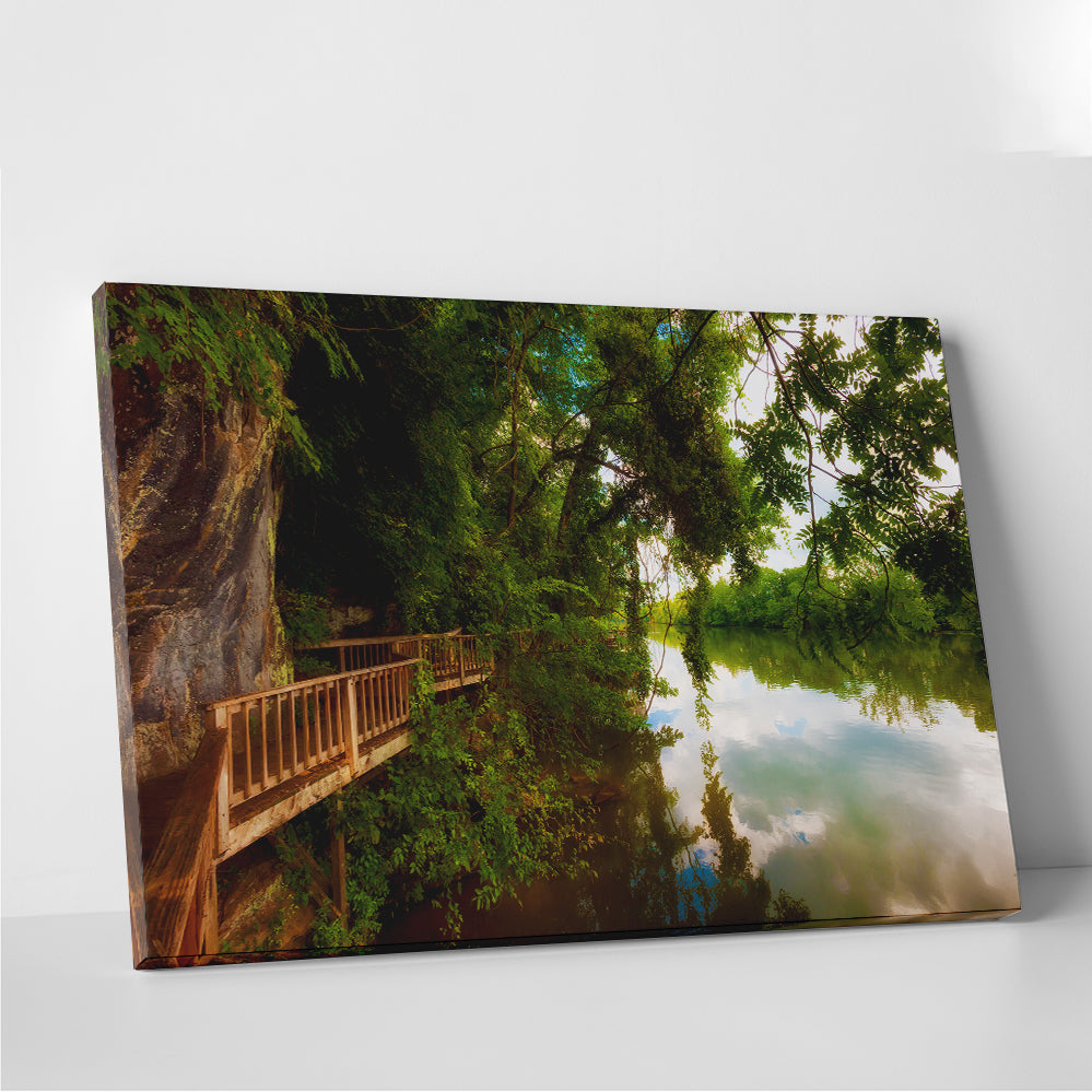 Stunning Ijam Nature Park Boardwalk Wall Art for Home Decor