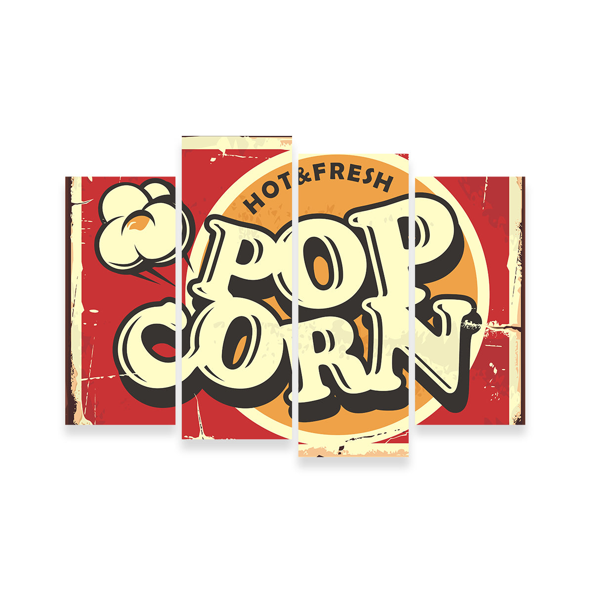 Premium Handmade Pop Corn Canvas Prints