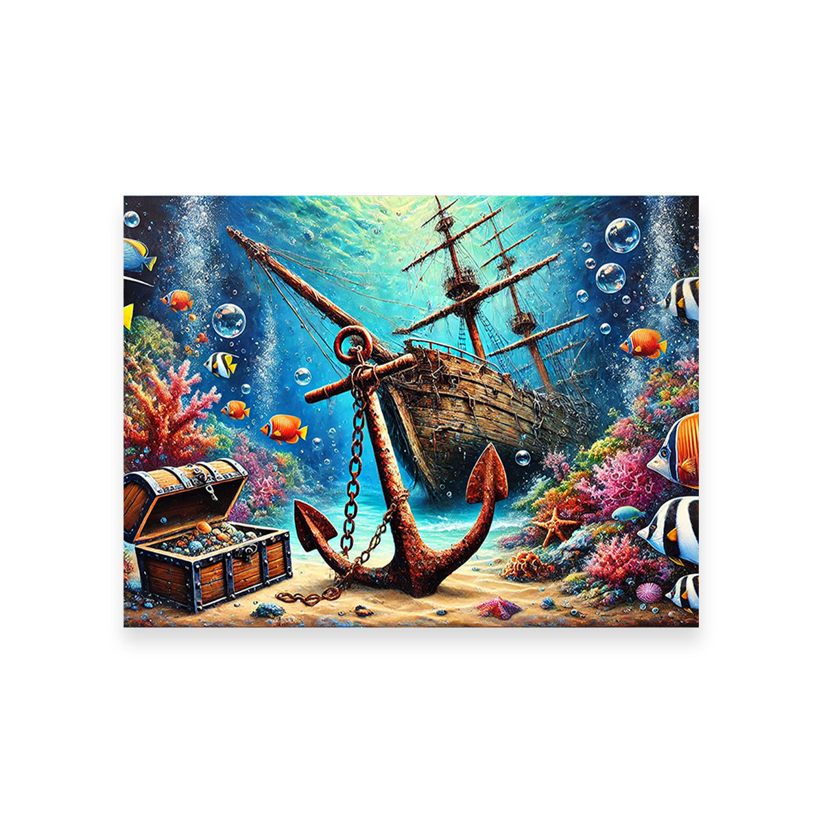 Exquisite Ocean Treasures Wall Art