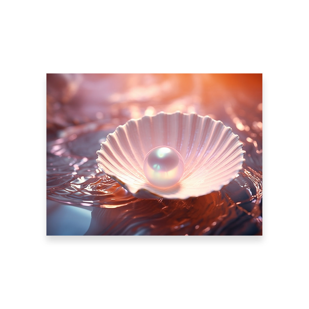 Exquisite Pearl & Seashell Art Prints on Museum Quality Canvas