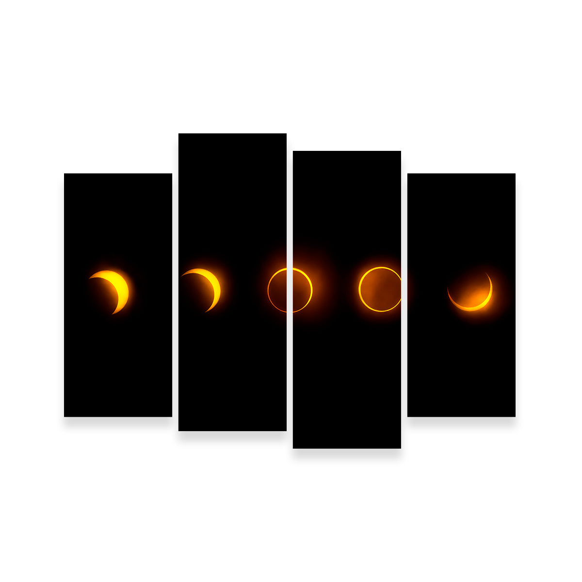 Stunning Annular Solar Eclipse - Brazil 2023 Wall Art by Sofia Leite Fonseca