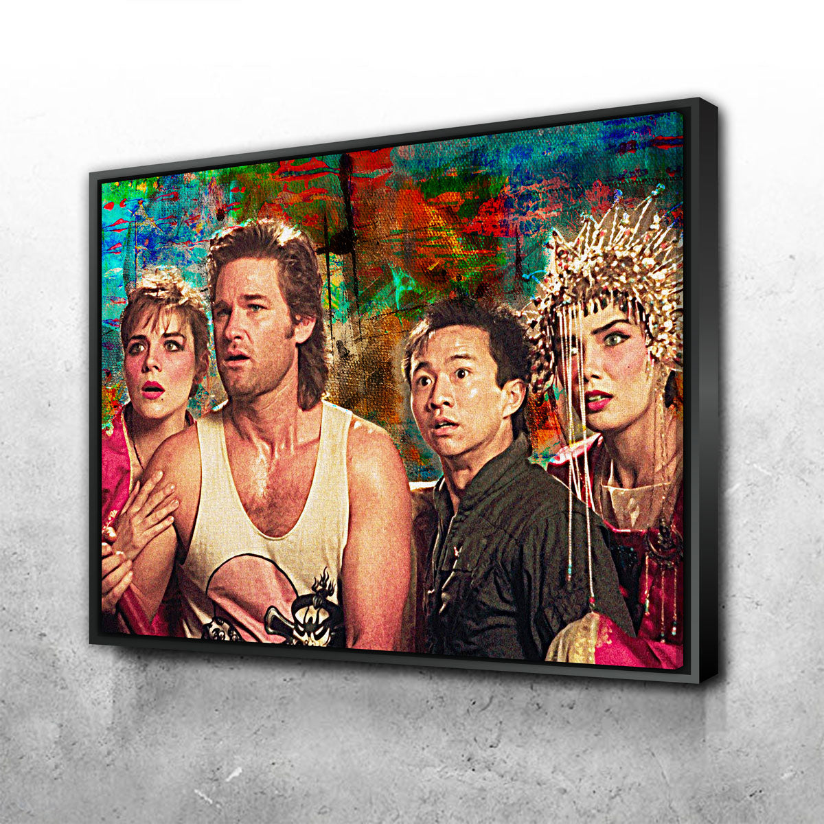 Stunning Big Trouble in Little China Wall Art for Home Decor