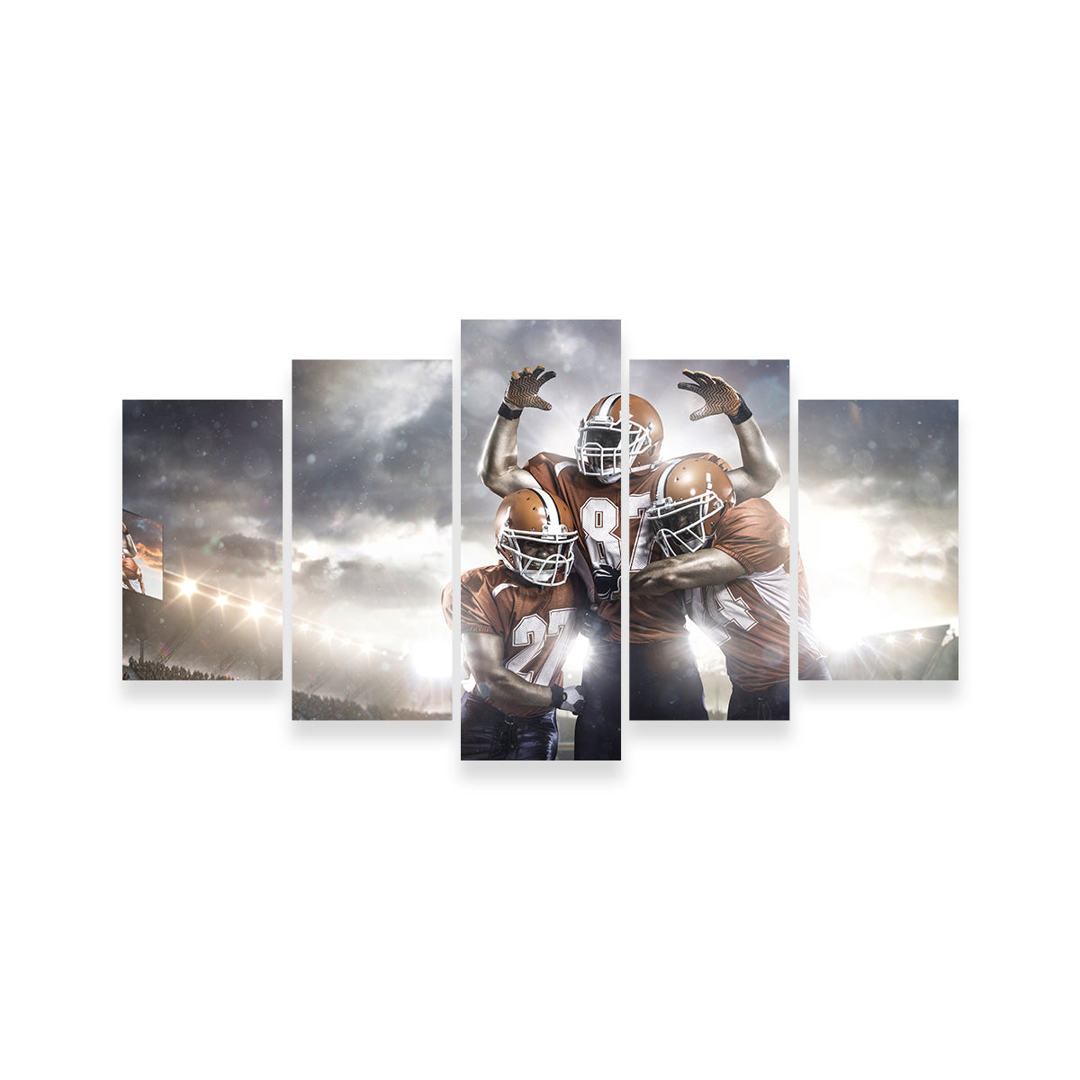 Dynamic Players in Action Wall Art for Stunning Decor
