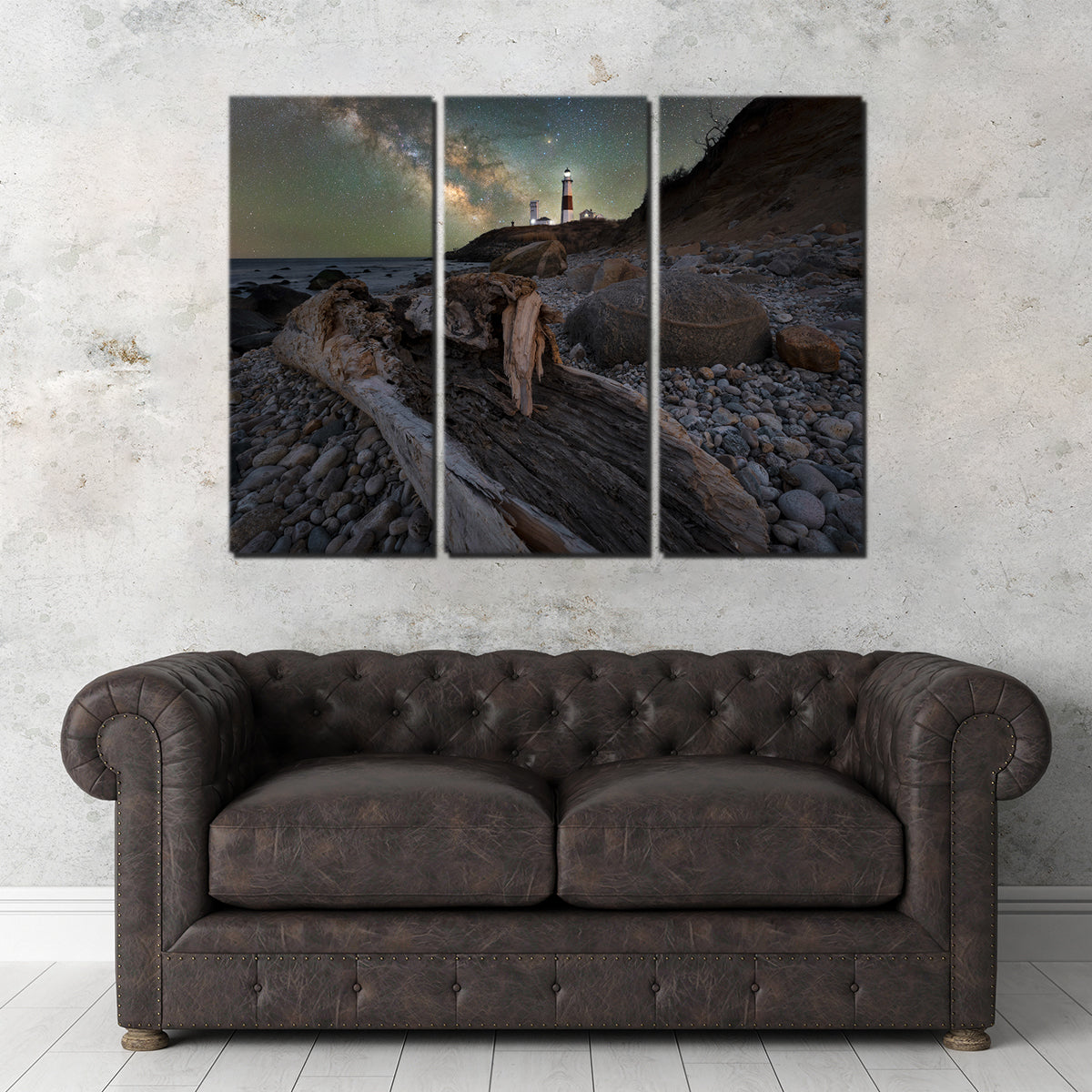 Stunning Montauk NY Driftwood Beach Wall Art by Shaun Mayer