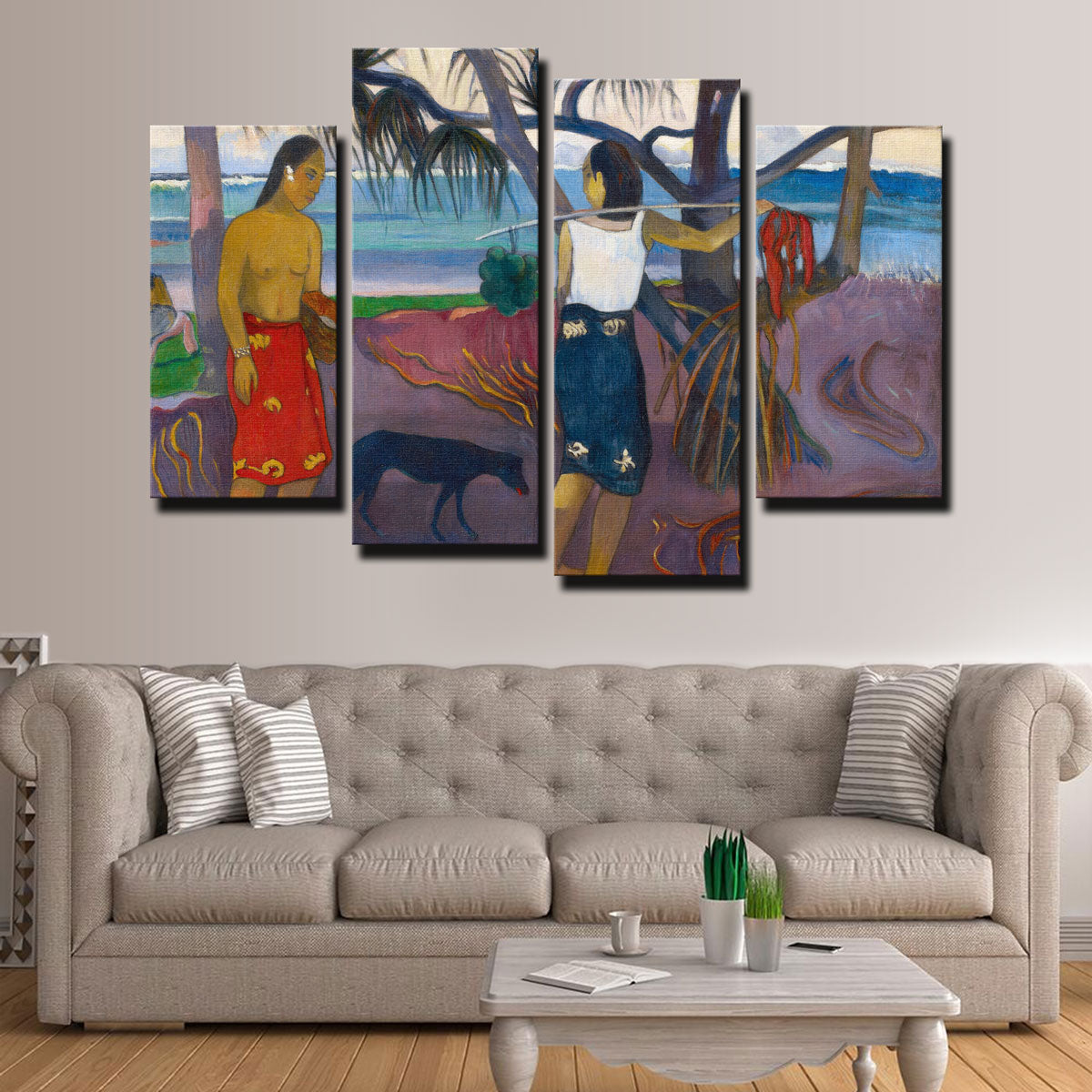 Stunning People in Landscape Wall Art by Paul Gauguin