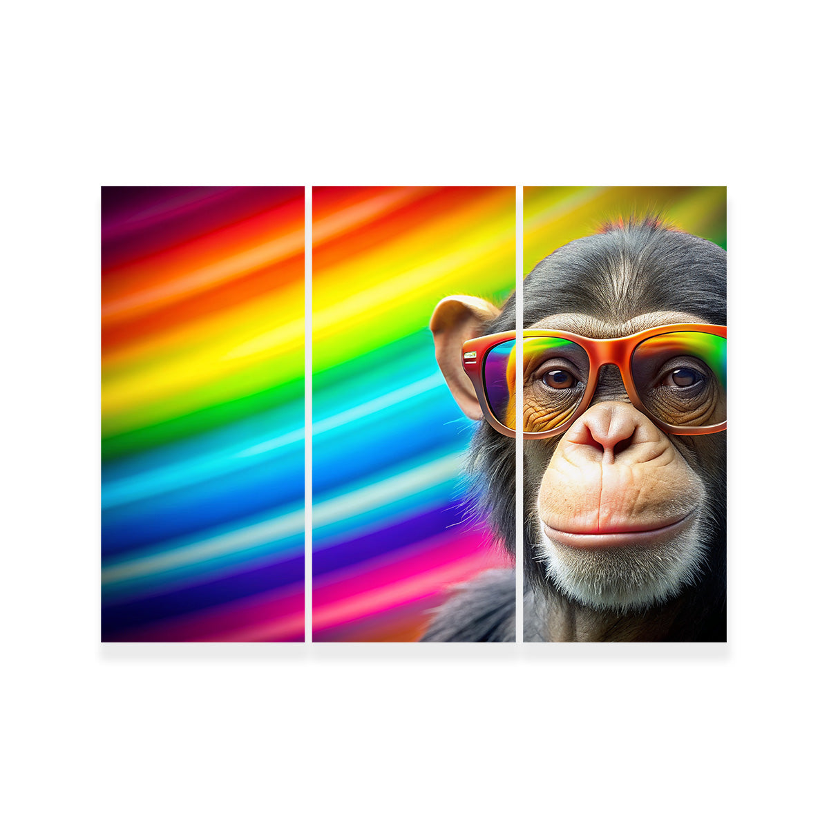 Vibrant Monkey Color Wall Art for Stunning Home Decor